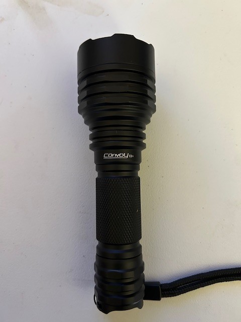 Convoy C8 LED Flashlight SST40 2000 Lumens 6500K With Rechargeable Batteries