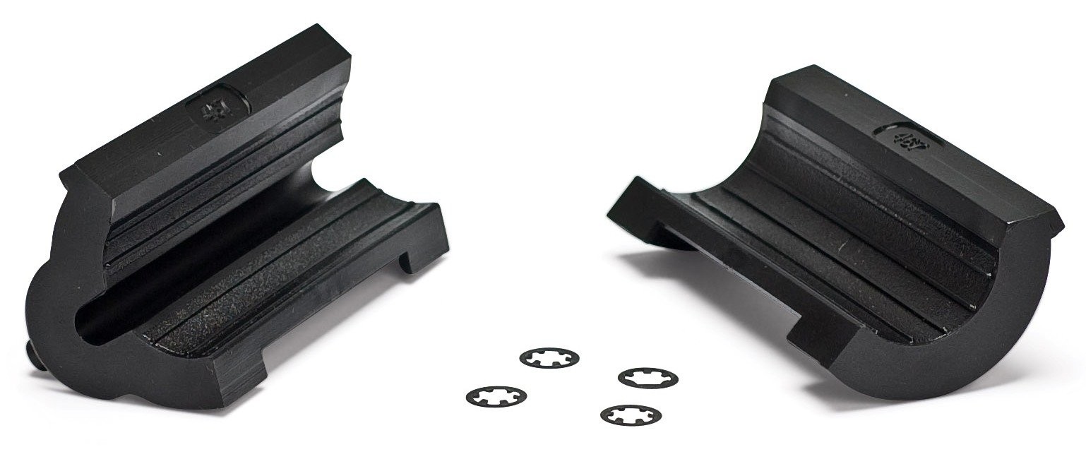 Park Tool 467B Clamp Cover Set for Clamps Rubber w/ Cable Groove, Black