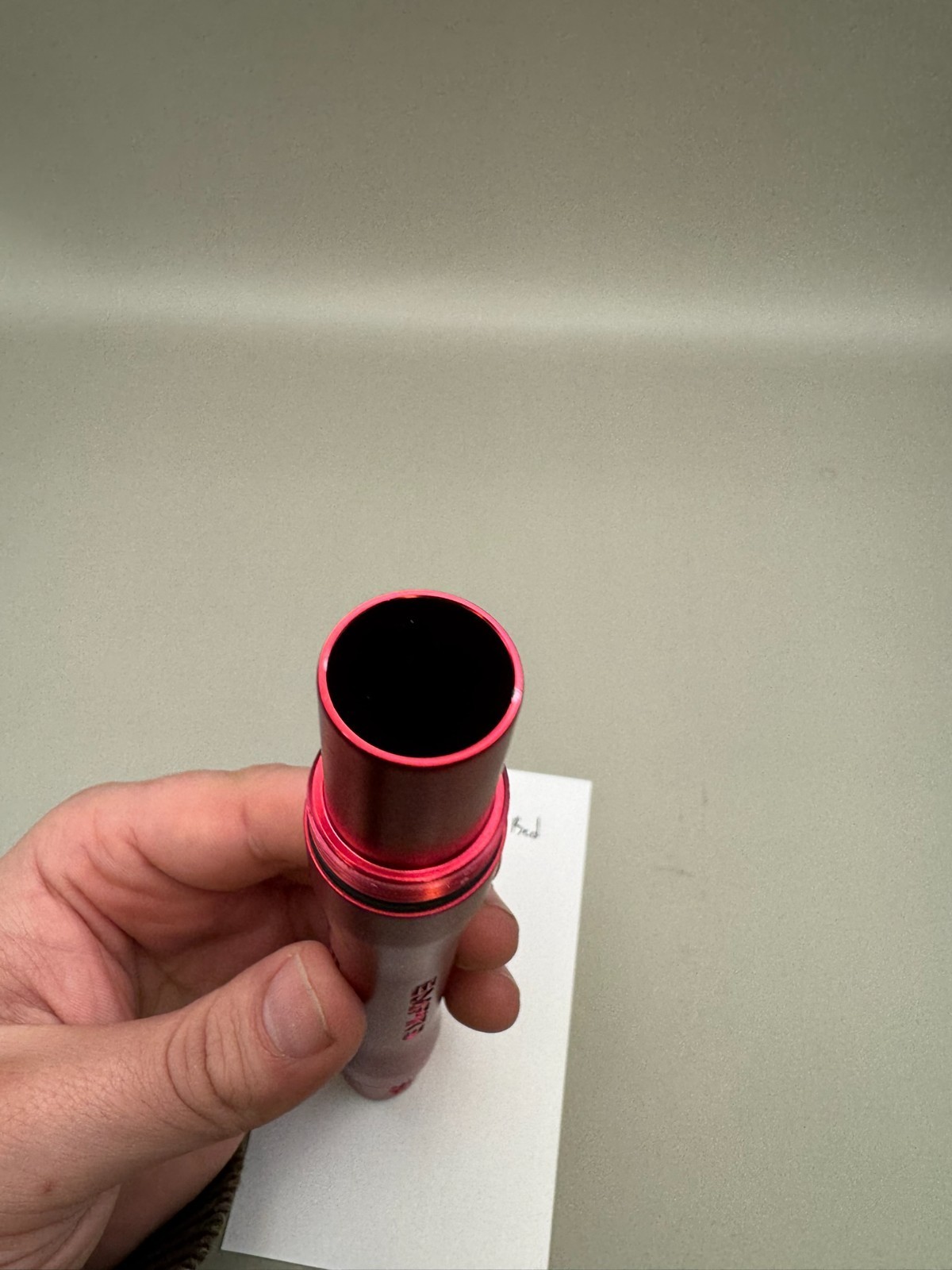 Empire PB Paintball Barrel Back-Satin Red 684 Bore AC Thread