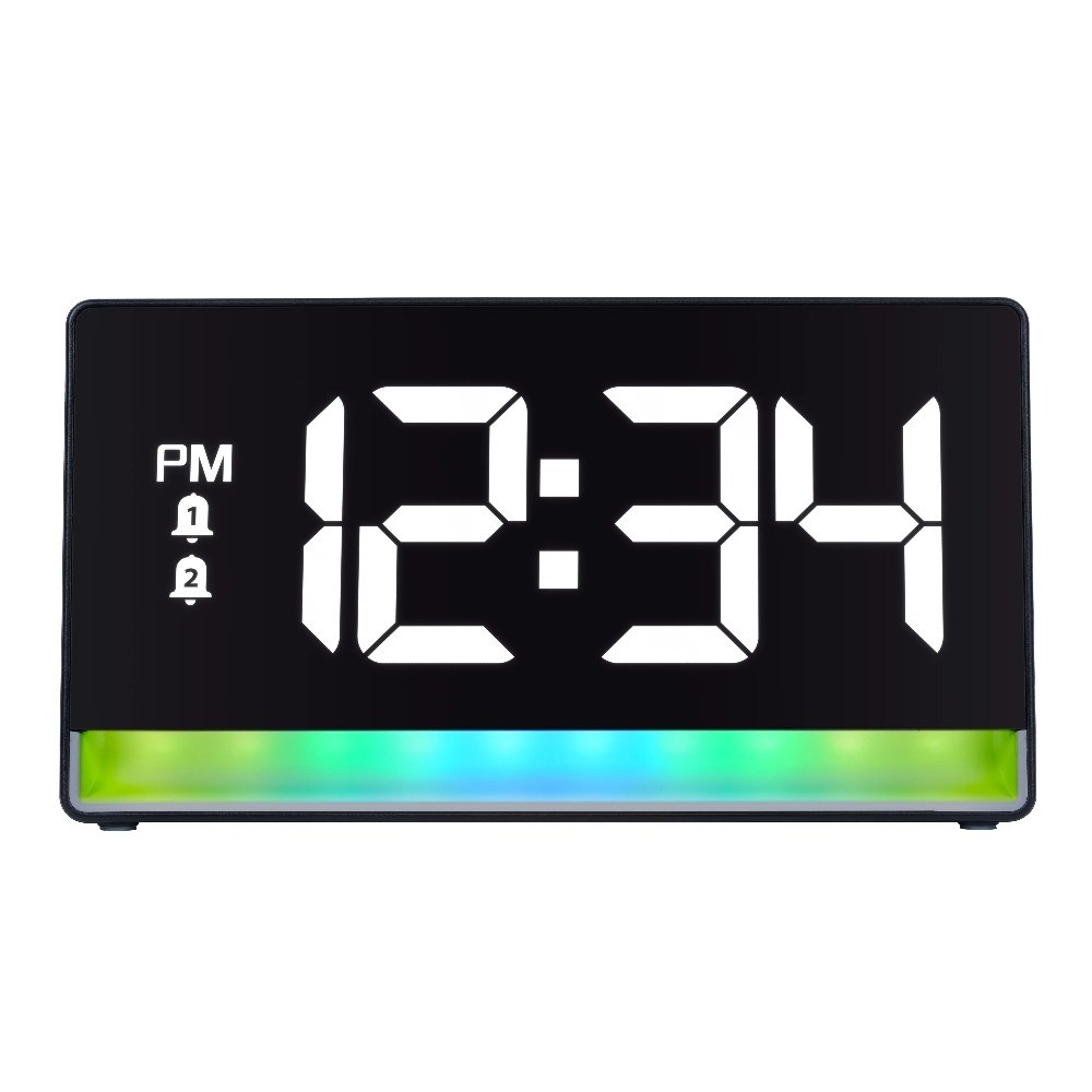 Digital Color Changing Sleep Aid Clock with Smart Wake Up Light