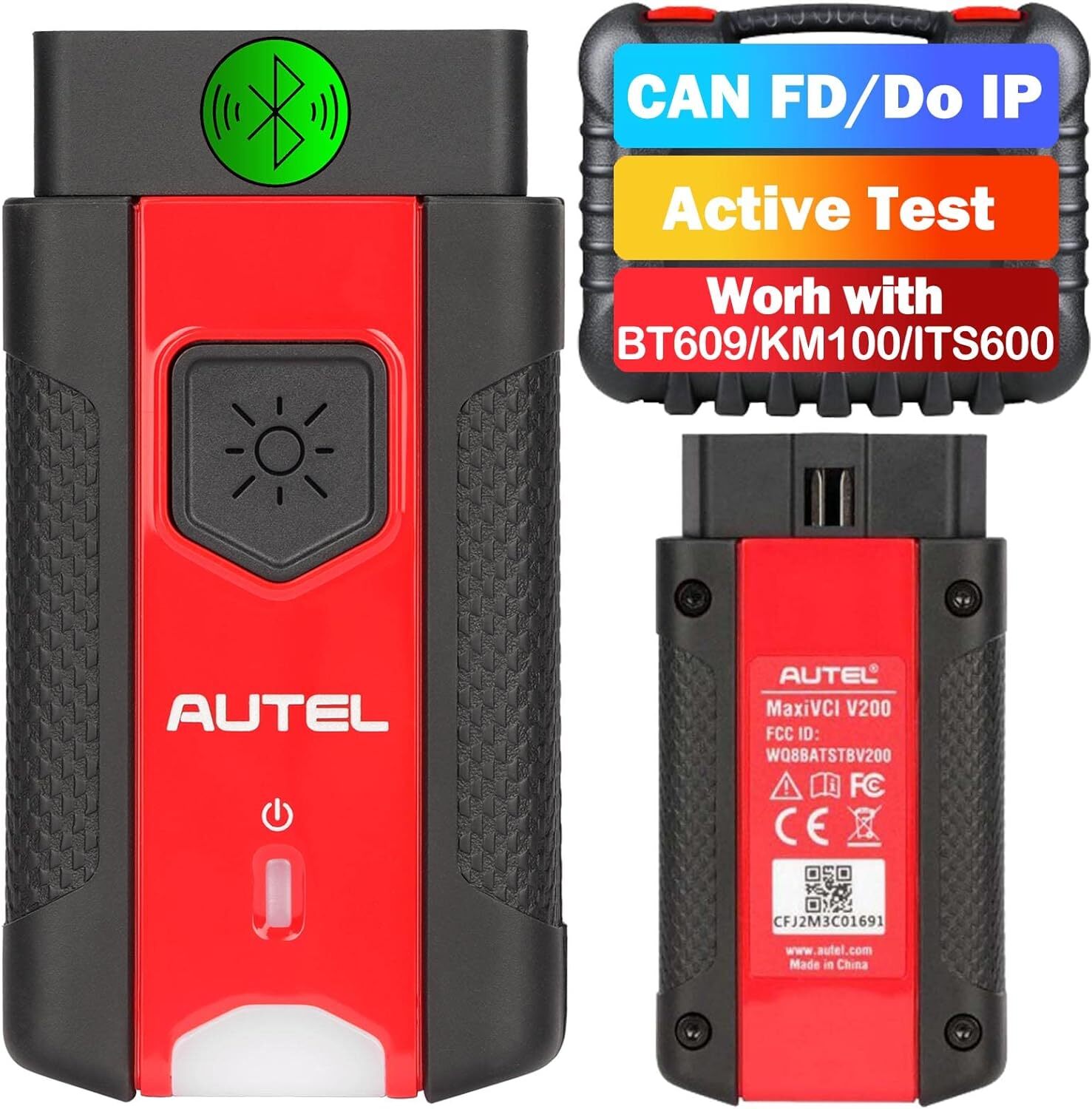 2026 Autel MaxiVCI V200 VCI200 Wireless Dongle Car Communication Interface