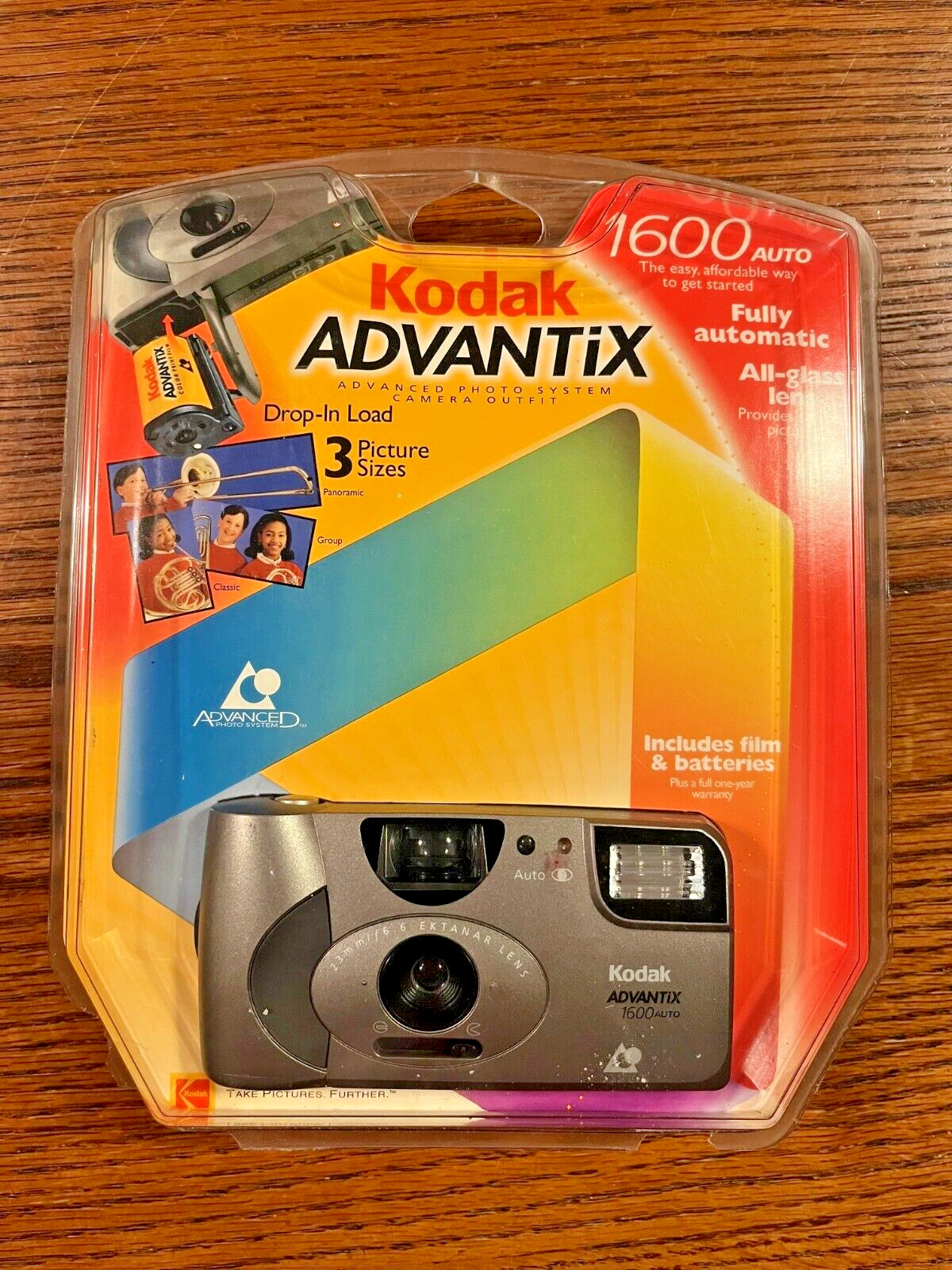 Kodak Advantix 1600 Point & Shoot 35mm Camera ~ New/Sealed