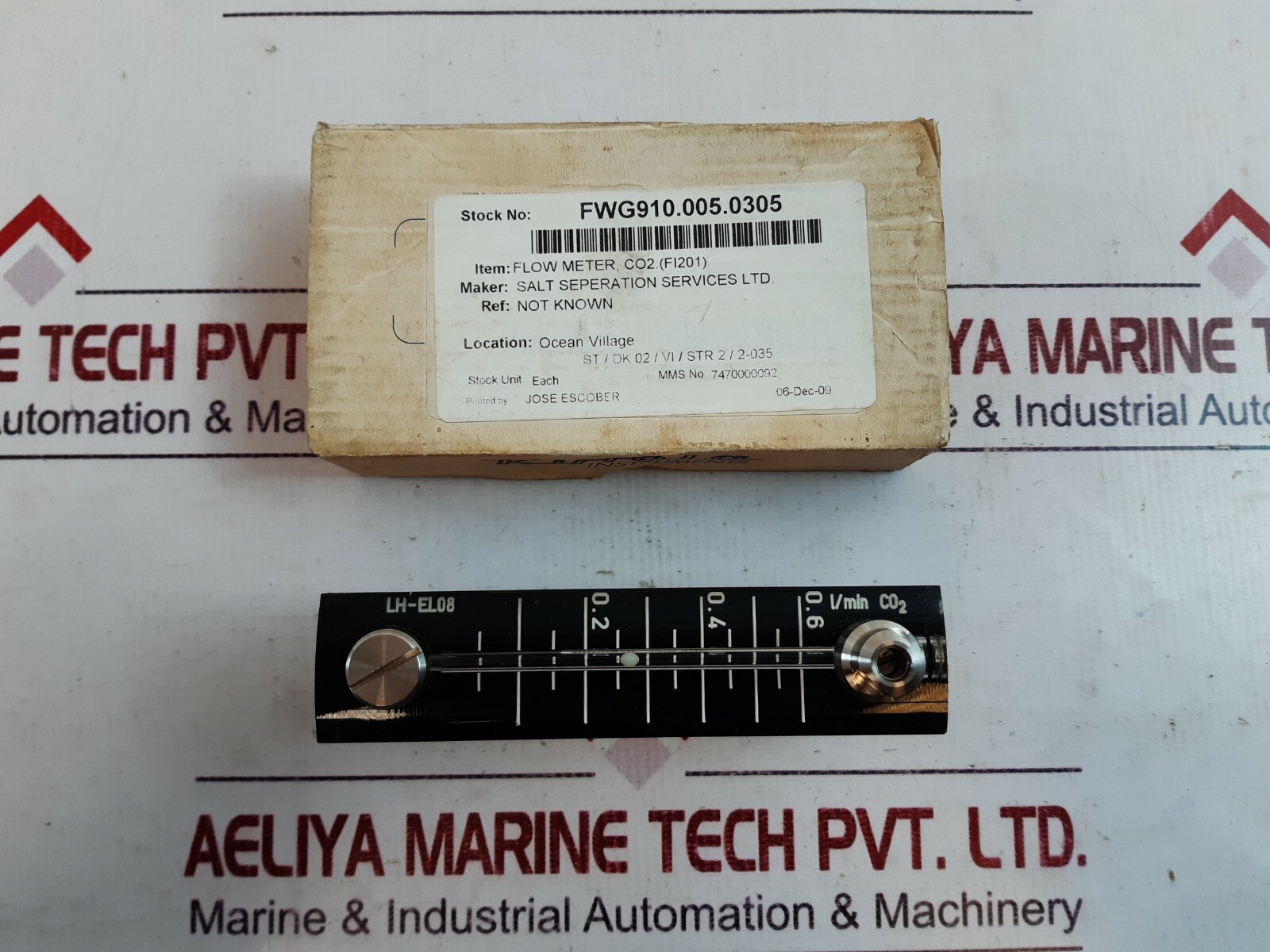 Kytola lh-el08 co2 flow meter