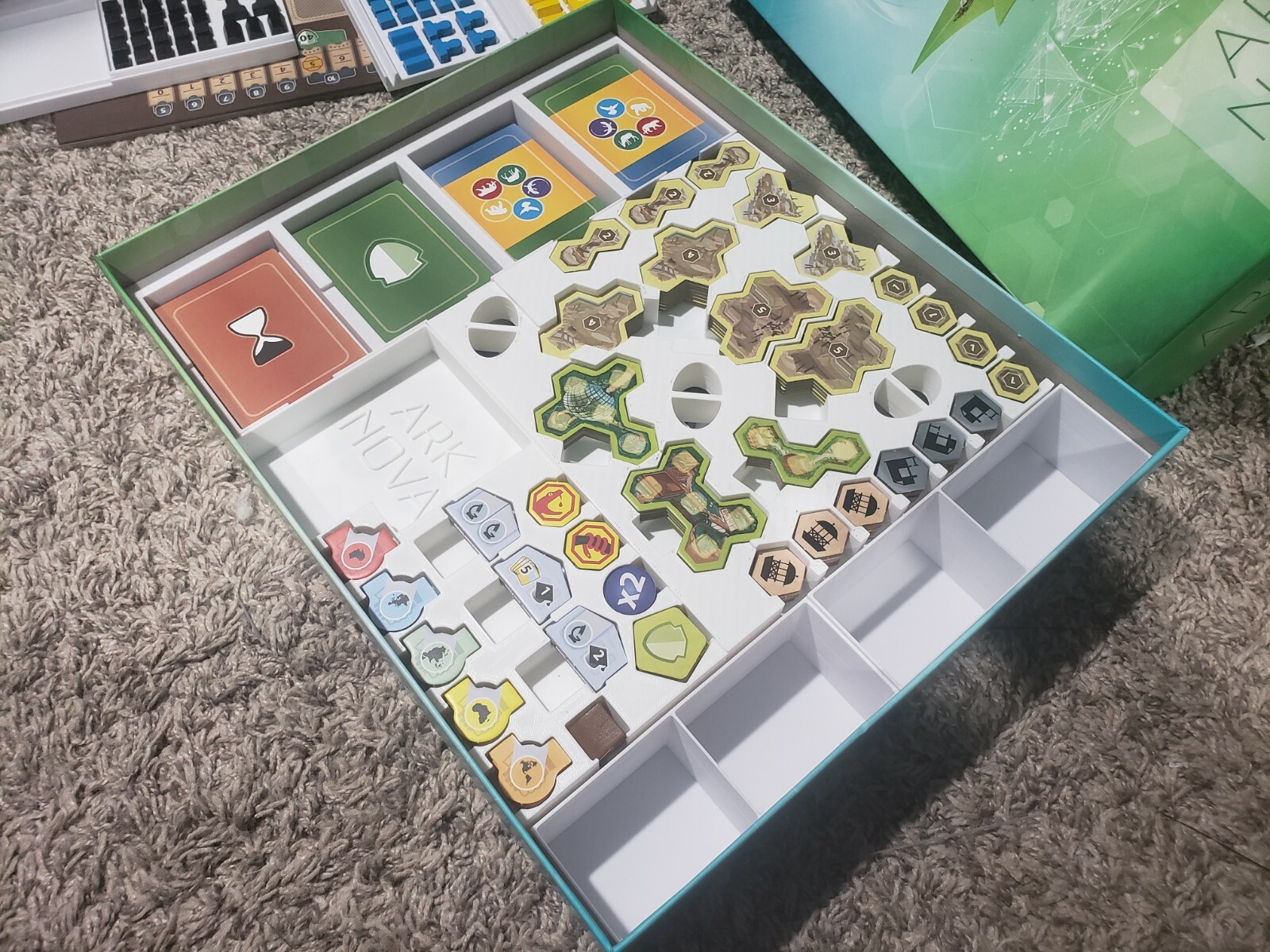 insert for Ark Nova & Marine Worlds expansion
