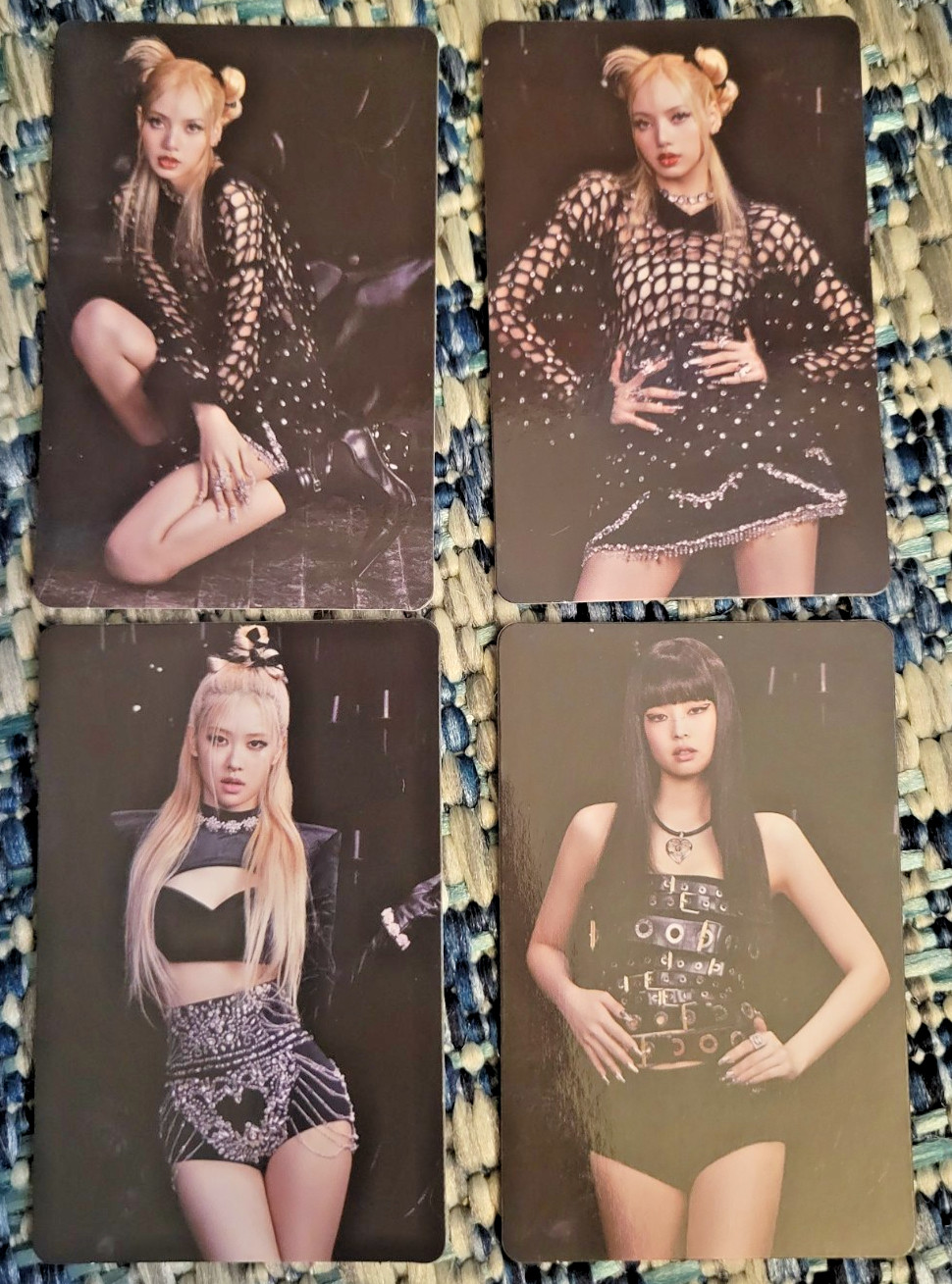 BLACKPINK 2nd Album Born Pink OFFICIAL Photocards Set of 4