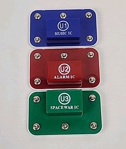 Elenco Snap Circuit U1 Music U2 Alarm and U3 Space War IC Replacement Parts