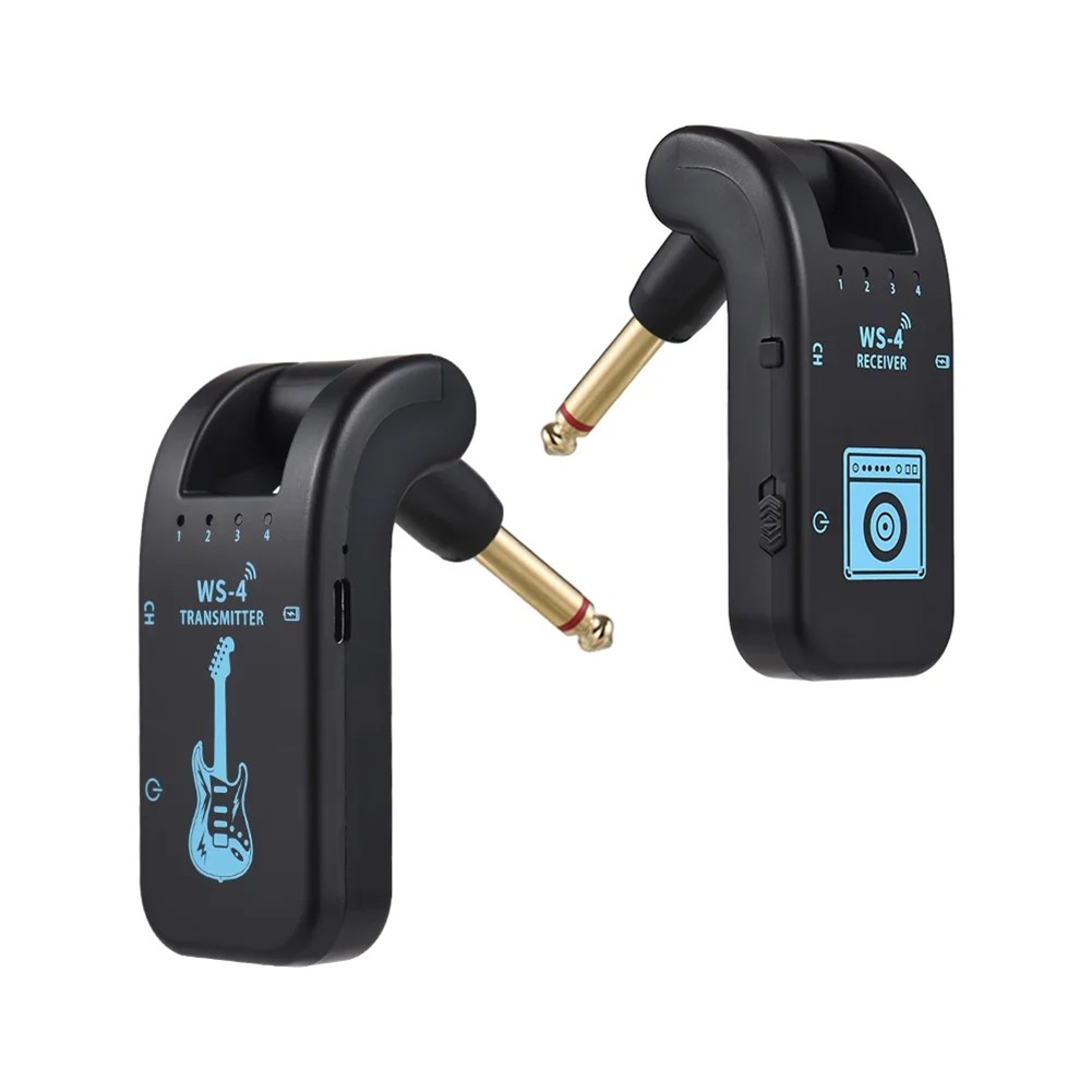 2.4G  Guitar System Rechargeable Guitar Transmitter Receiver 48K/16bit7532