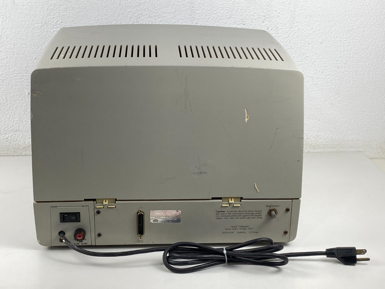 Vintage 1980 Heathkit H19 advanced video terminal computer