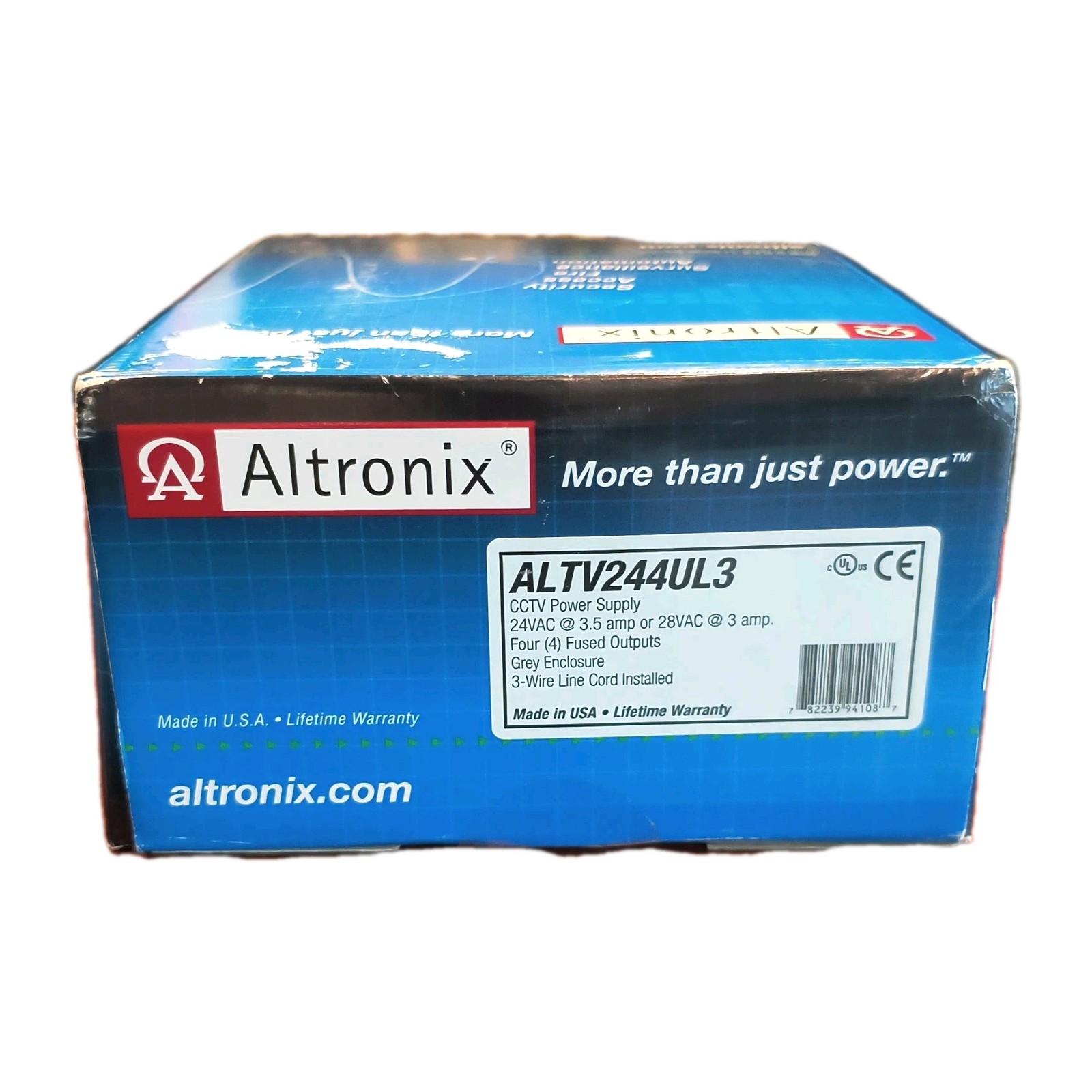 Altronix ALTV244UL3 CCTV Power Supply 4 Fused Outputs 24VAC 3.5A NEW IN BOX