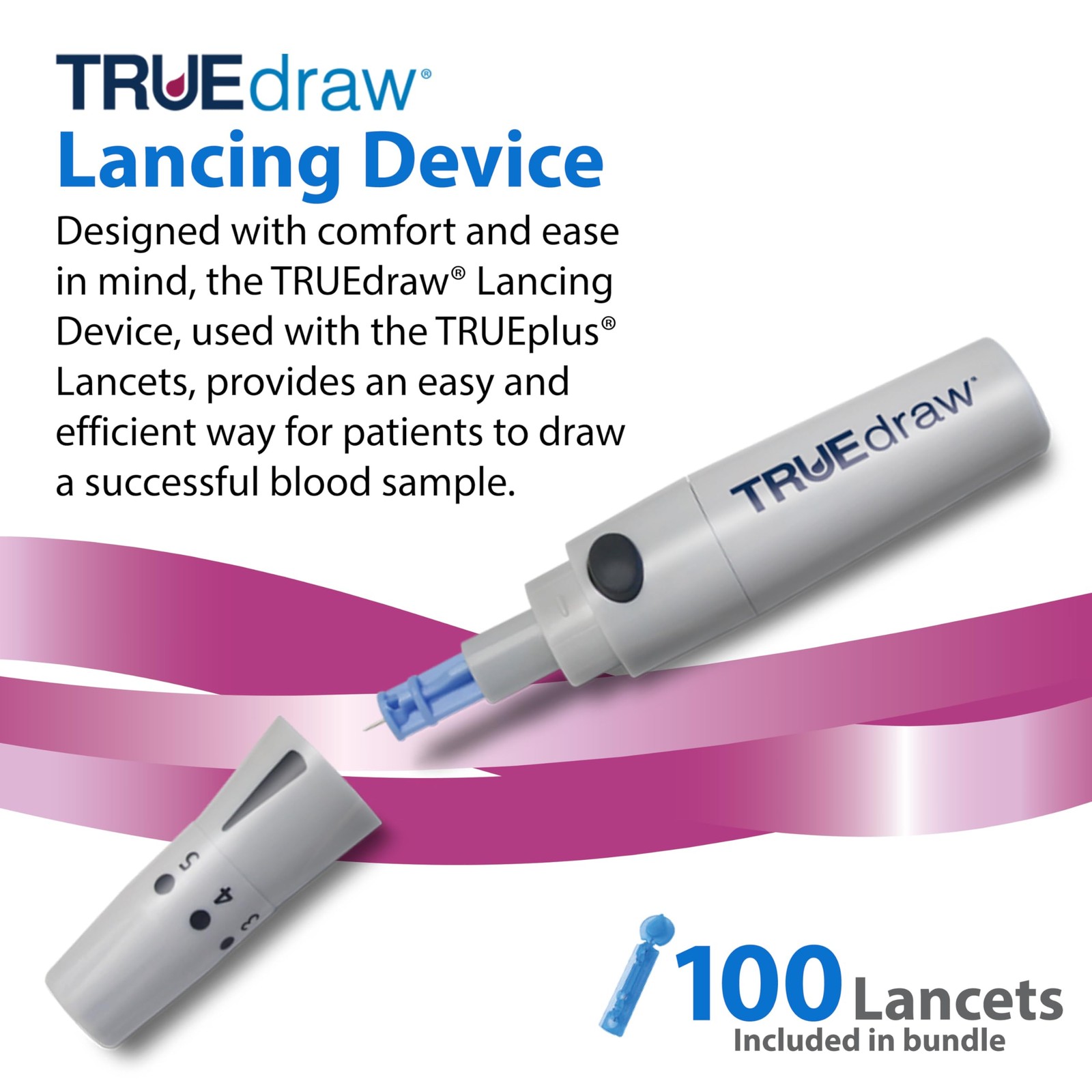 TRUENESS Blood Glucose Meter Bundle w/ control solution