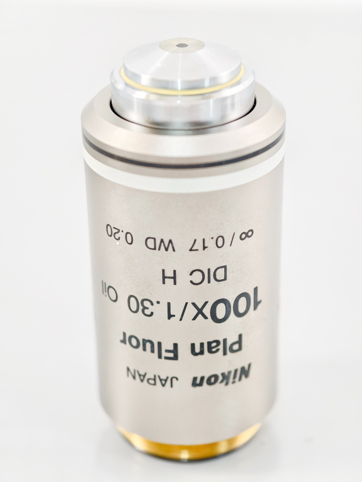 Nikon Microscope Objective Plan Fluor 100x 1.30 Oil DIC H CFI Eclipse