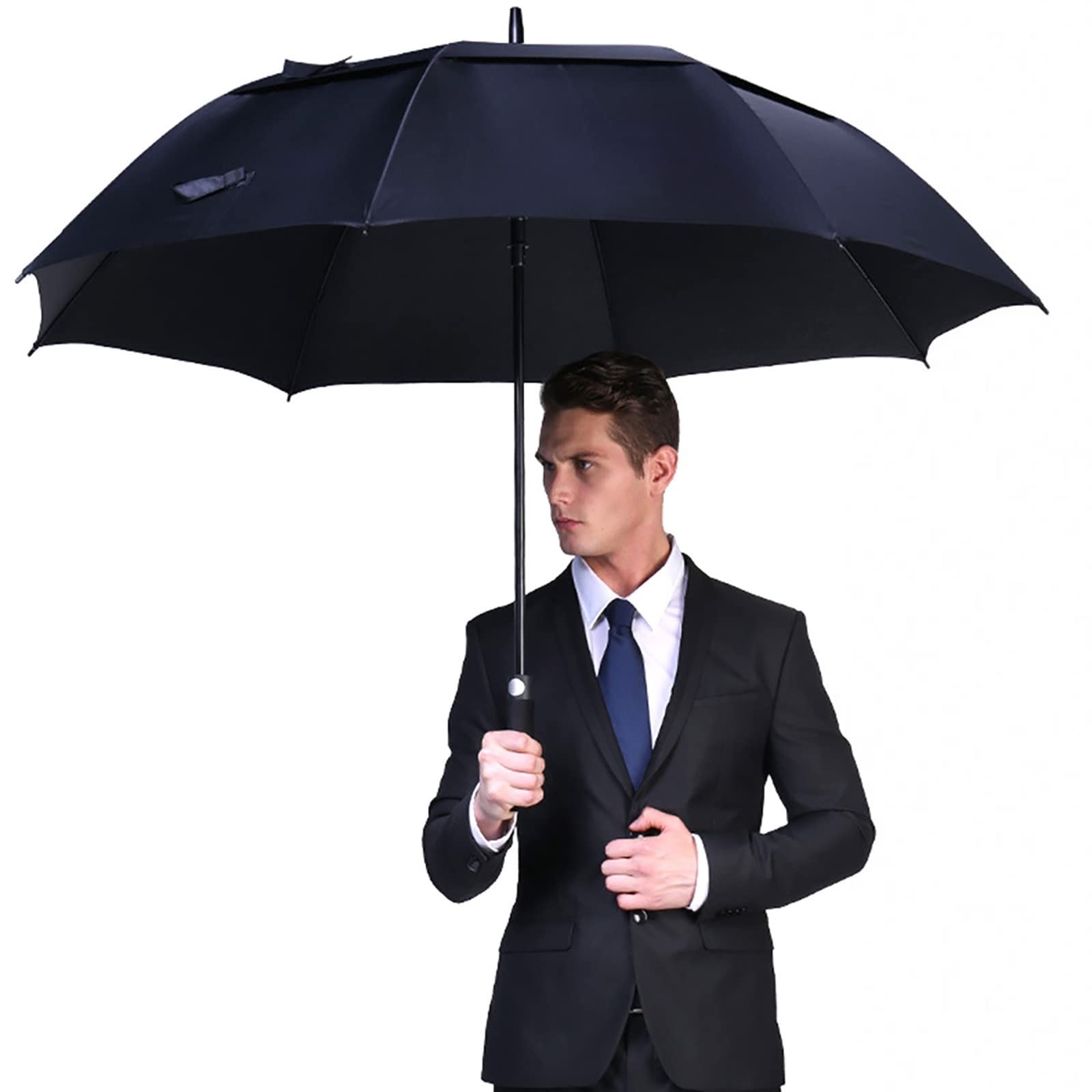 G4Free 62 Inch Automatic Open Golf Umbrella Oversize Extra Large