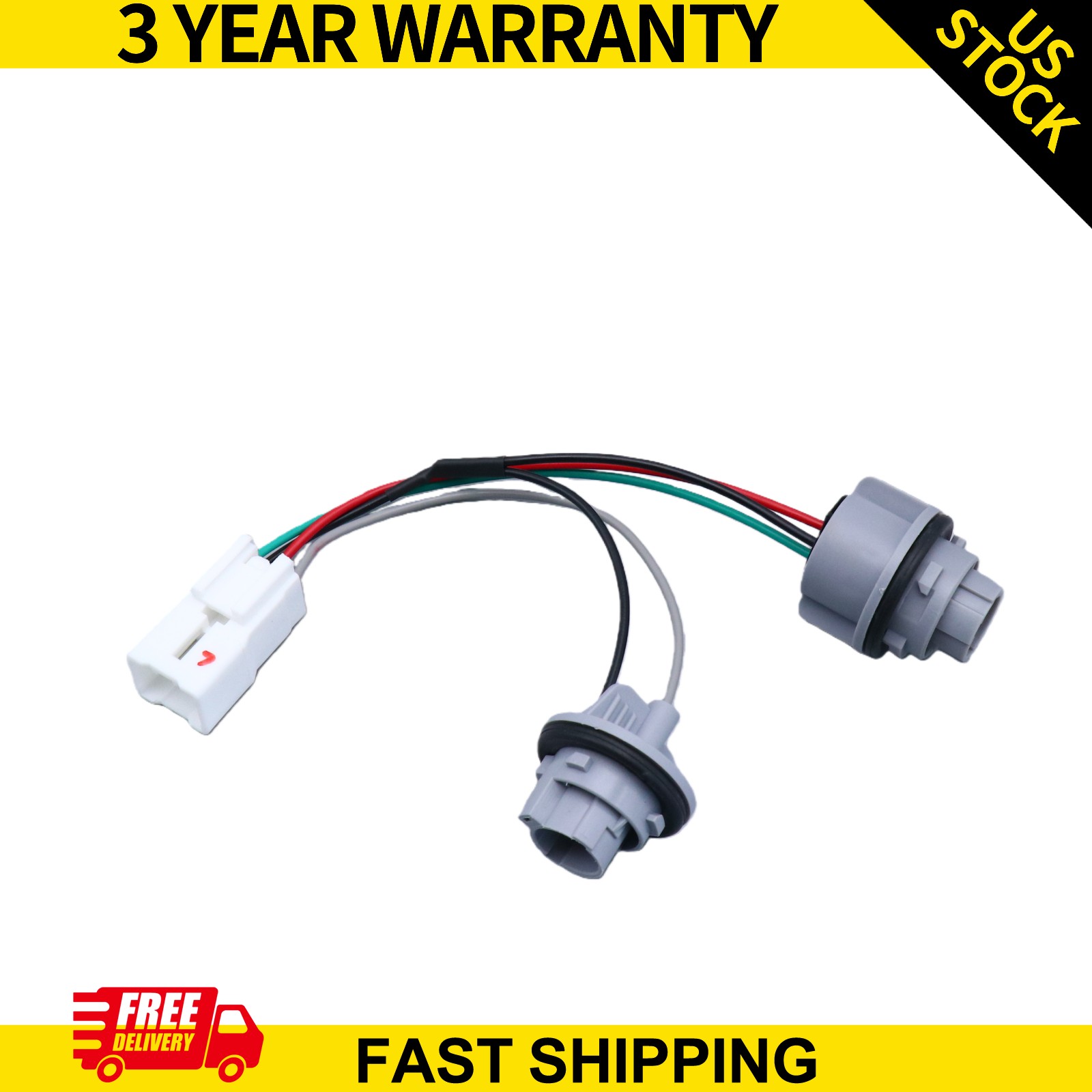 Fits Kia Forte 2017-2018 Rear Outer Tail Light Wiring Harness Socket 92470B0600