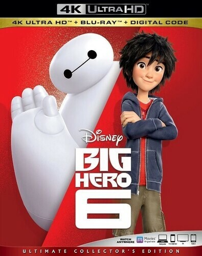 Big Hero 6 (Ultra HD, 2014) Uhd, Disney, Pixar.New, Sealed