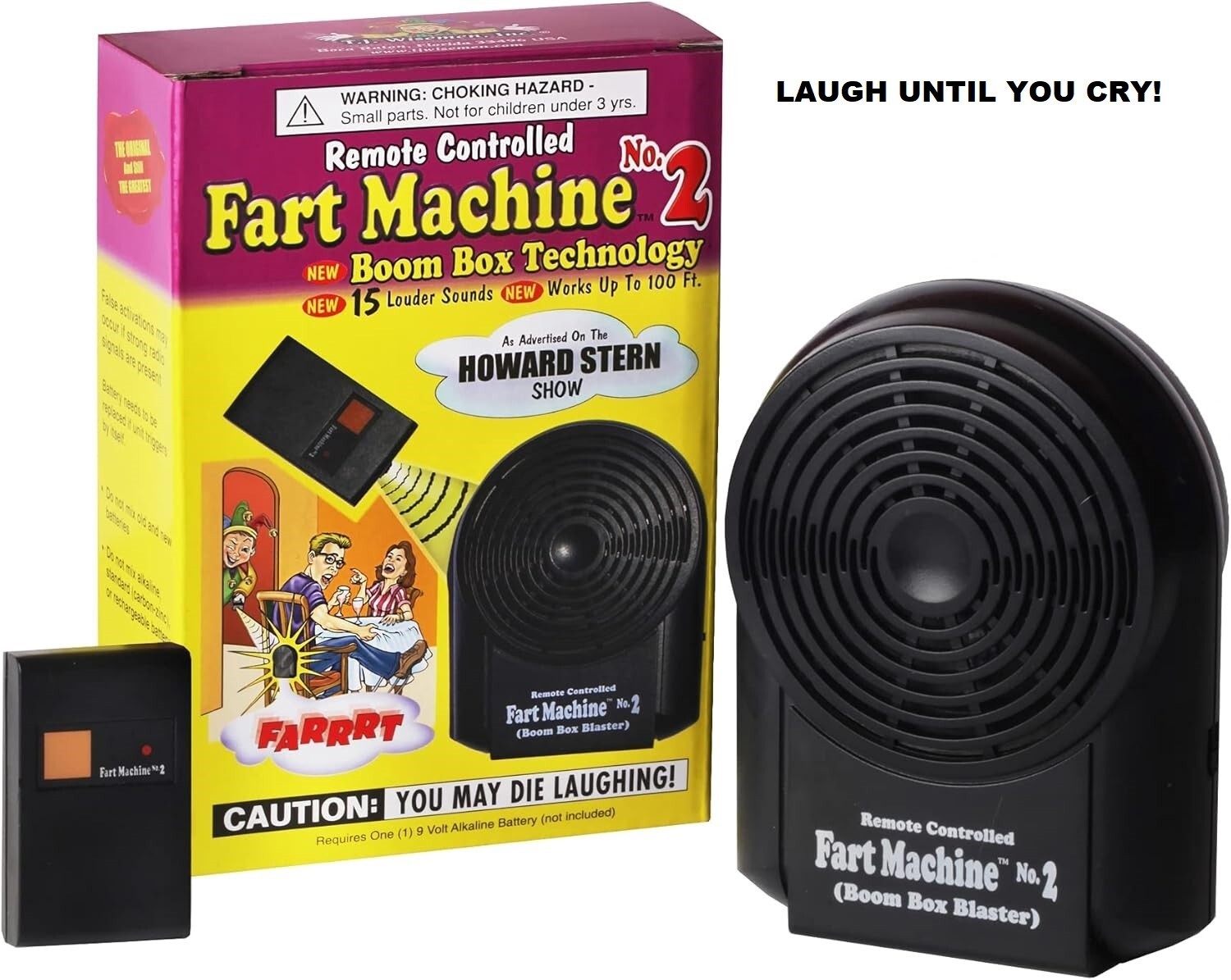 Remote Control Fart Machine 2--THE ORIGINAL-Better Than Whoopee-Cushion-THE BEST