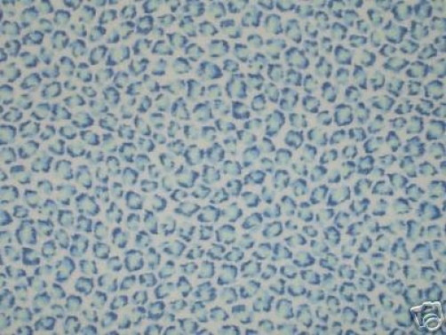 2 YDS Michael Miller Simba Aqua FLANNEL QUILT FABRIC