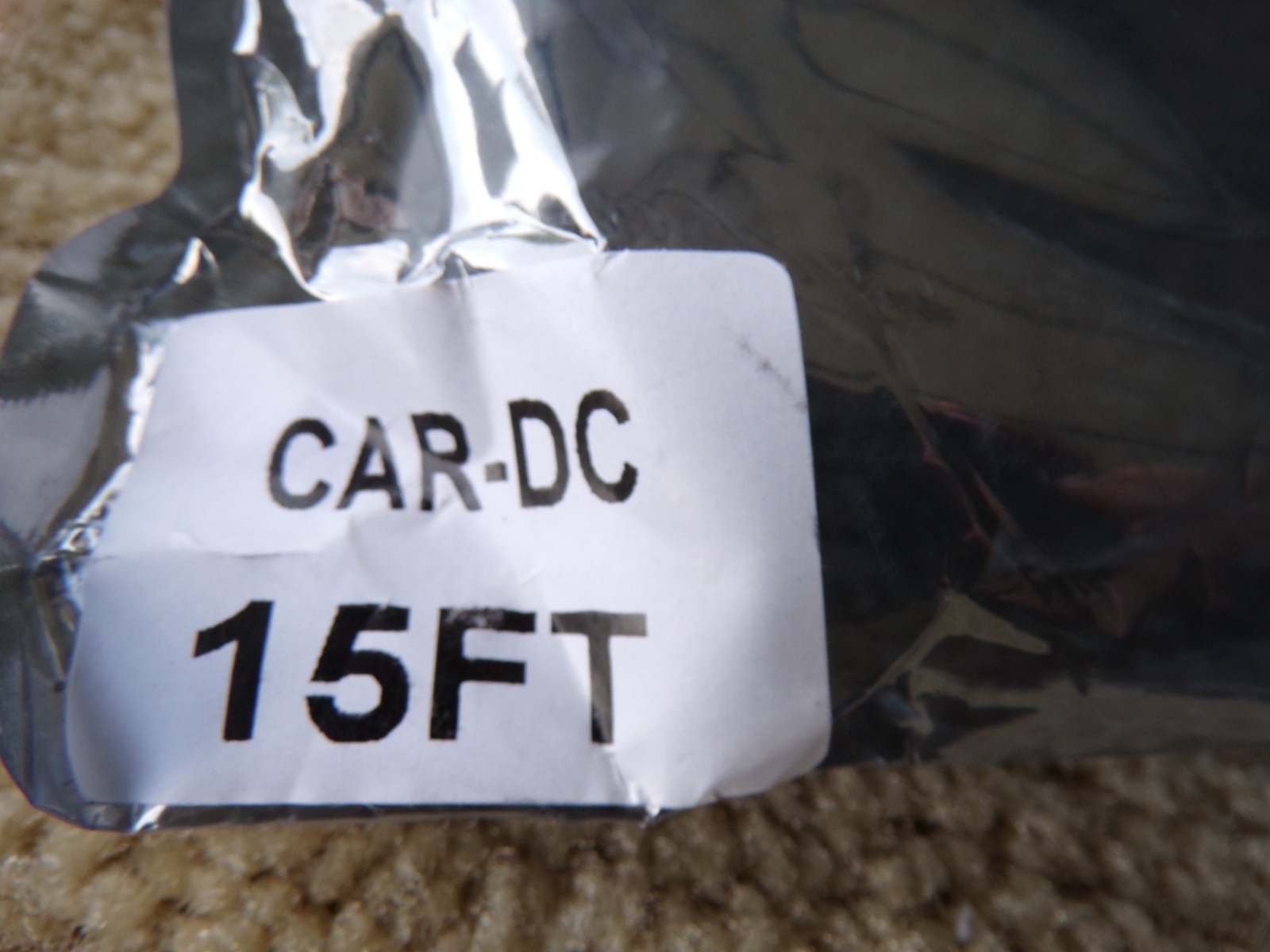 15 ft Car DC Cable @d2