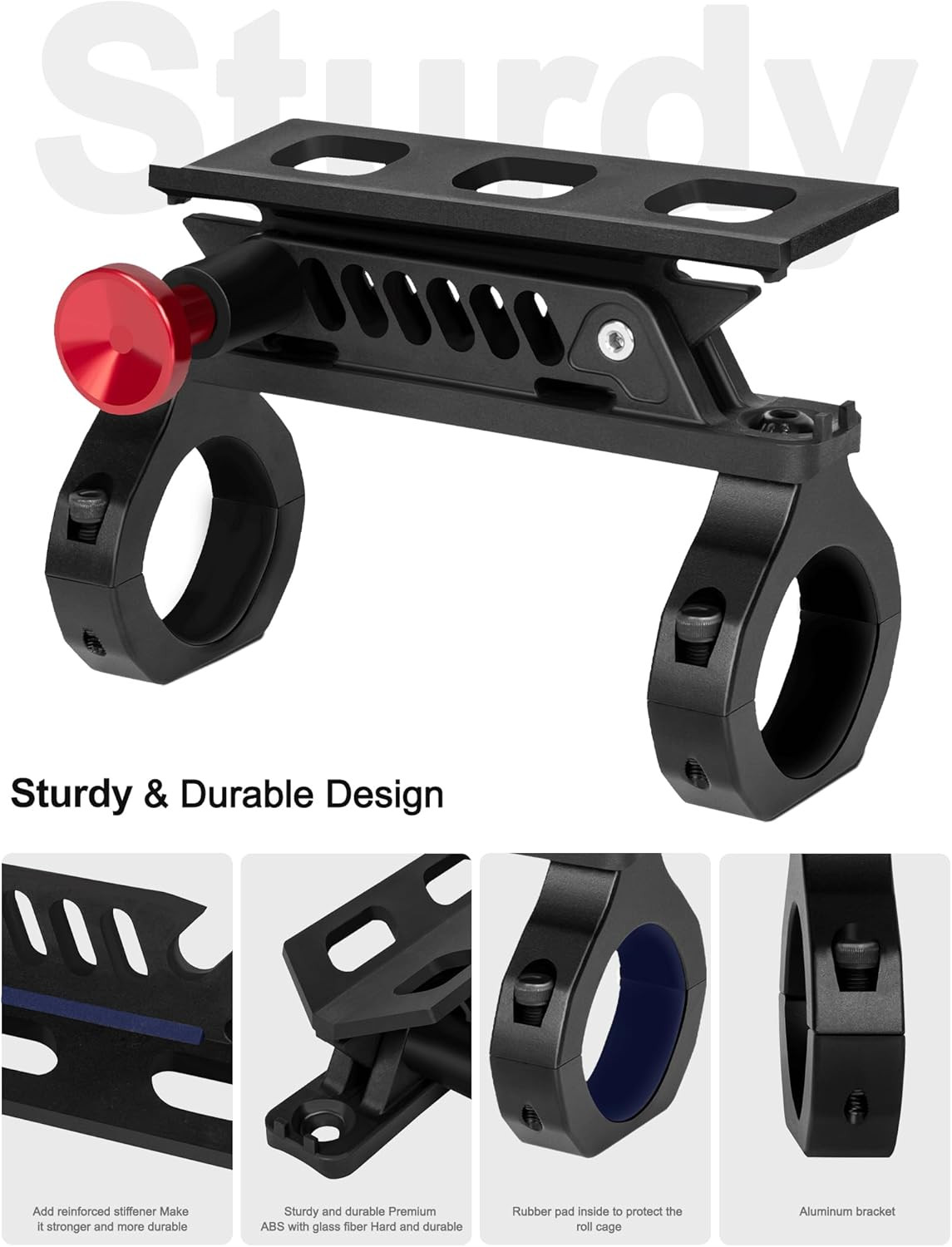 2PCS Quick Release UTV Fire Extinguisher Mount Kits | Adjustable SXS Fire Exting