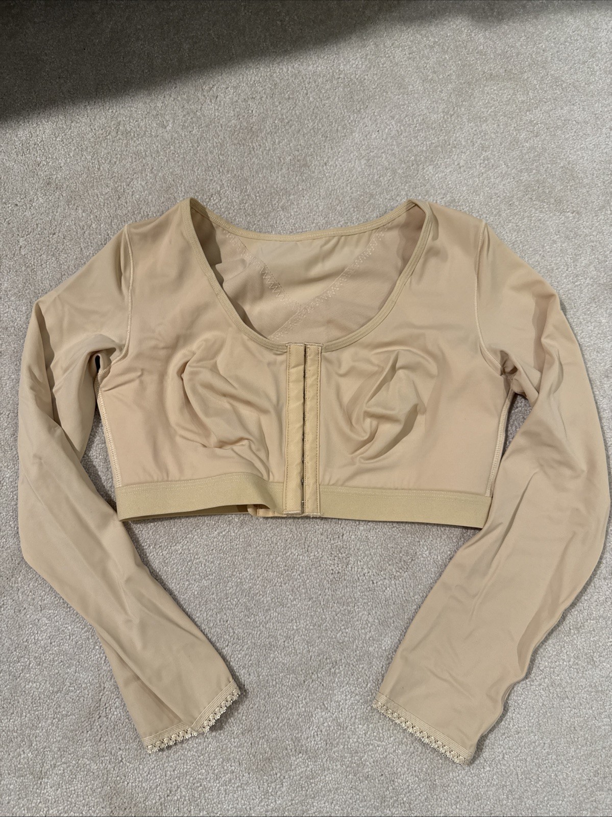 Brand new BRABIC  Bra Zip Front Closure, Post-Surgery Compresion  Support