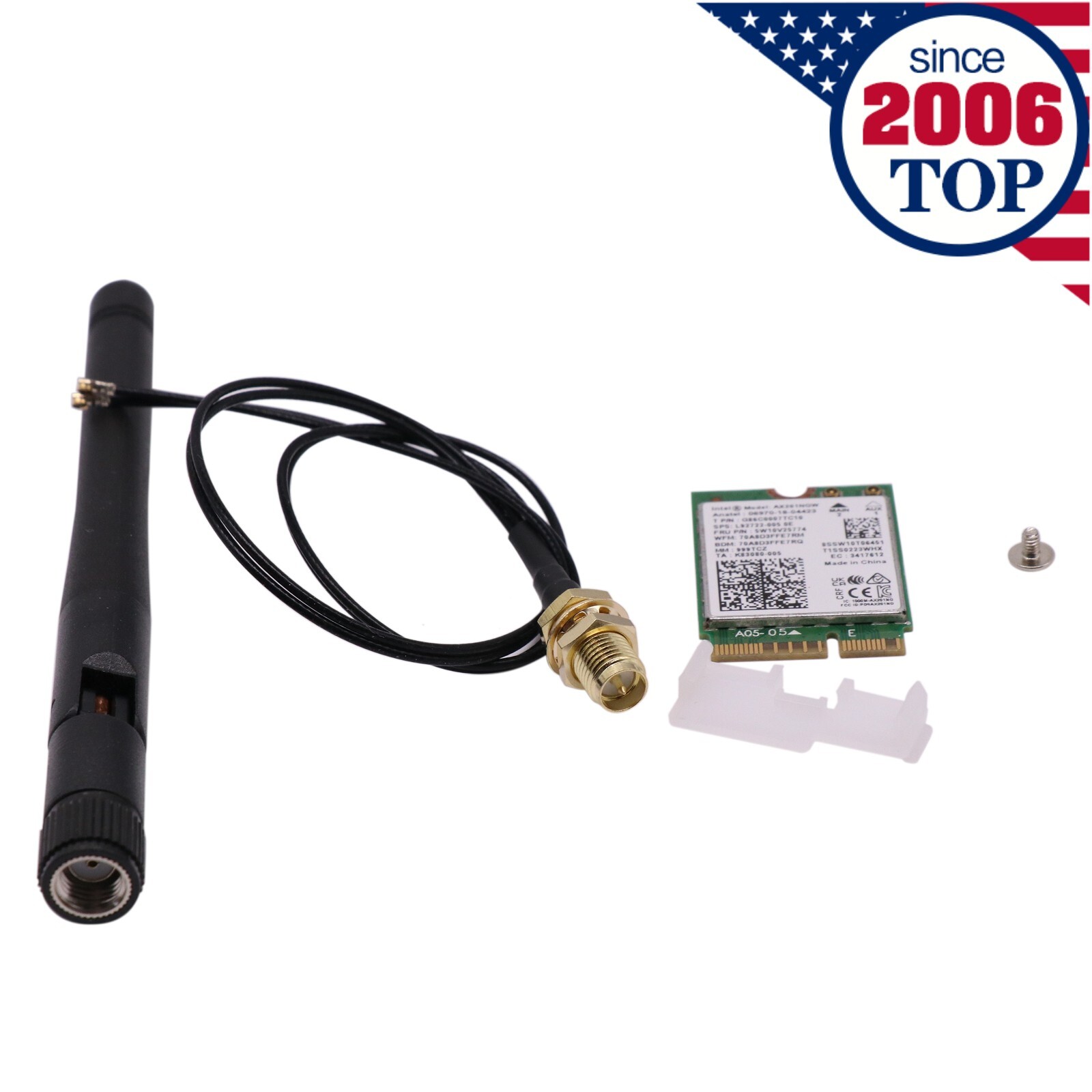NEW WiFi Antenna Card Cover Kit for HP Elite mini 600 800 G8 G9 DM AX201NGW