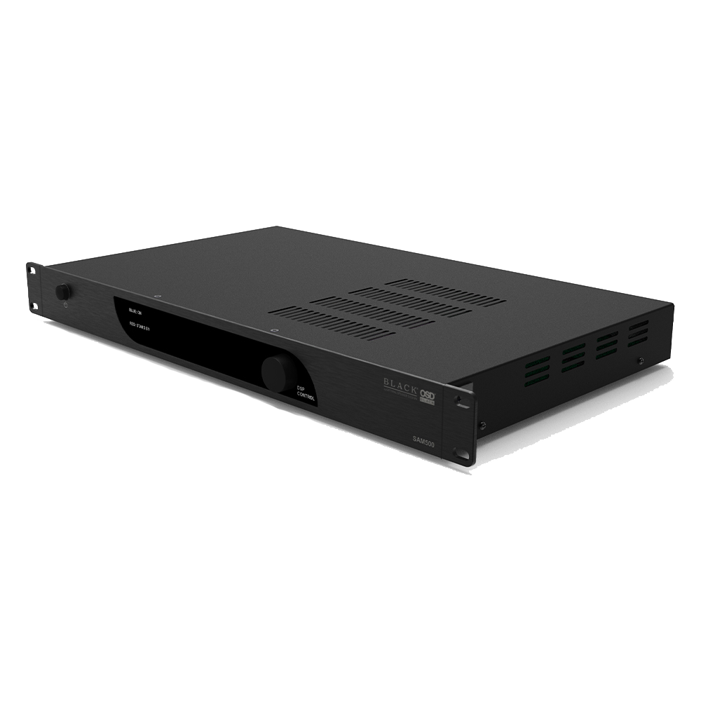 1000W Subwoofer Amplifier w/ DSP Mono Class D, 4ohm Stable, Auto-Sensing SAM500