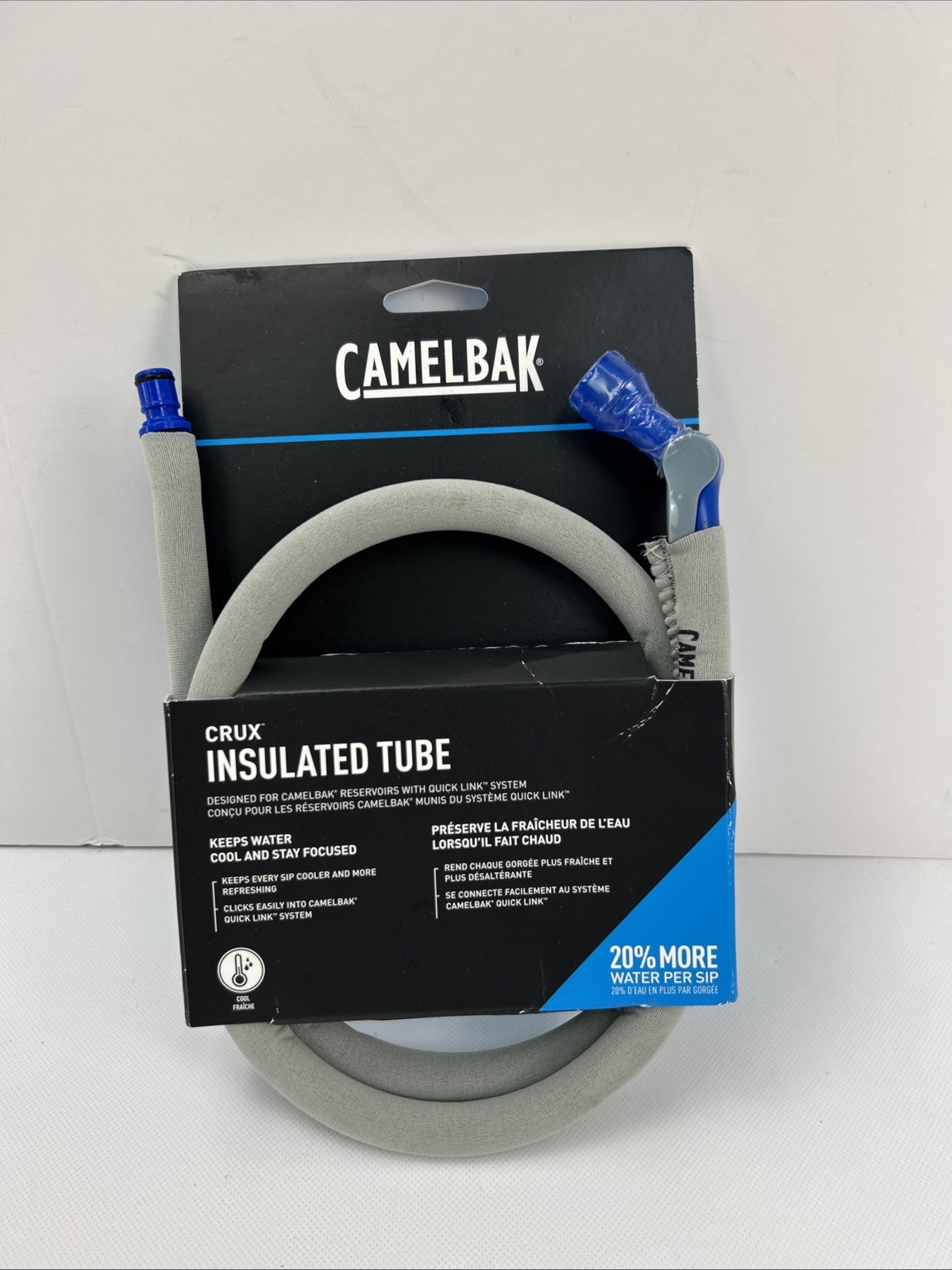 Camelbak Crux Insulated Tube For Hydration Backpack Reservoir Camp/Hike Gear