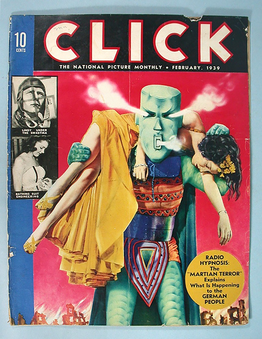 1939 Click Magazine Flash Gordon Mars Attacks Orson Welles War of the Worlds