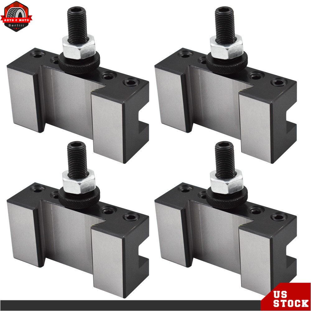 4Pcs Quick Change Tool Post AXA #1 250-101 Turning & Facing Holder For Lathe New