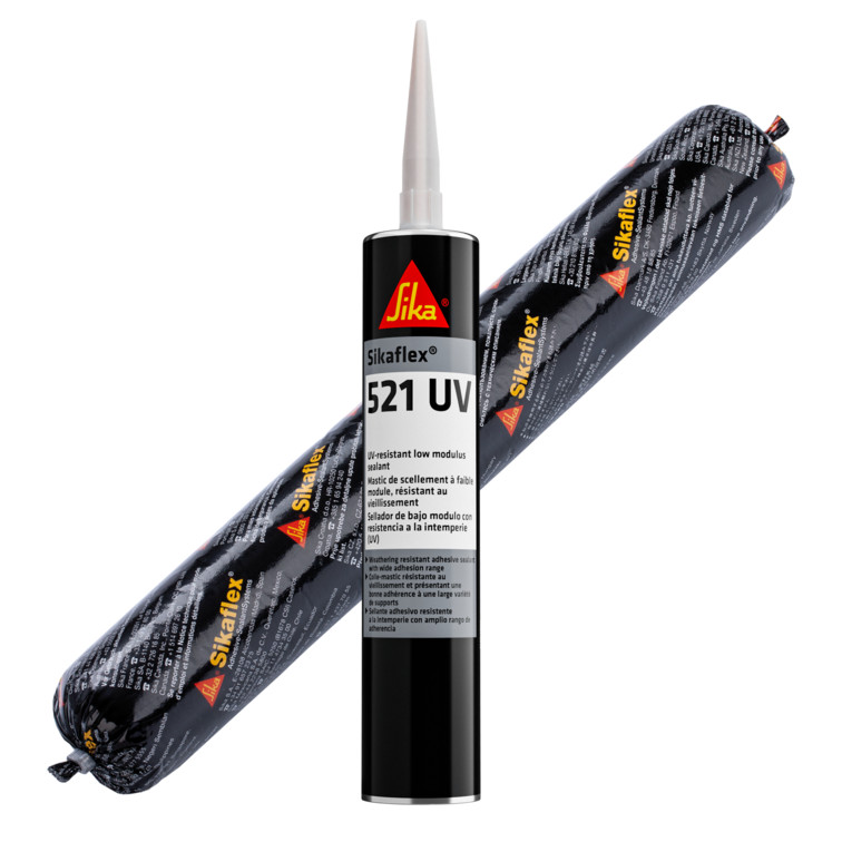 Sikaflex White 521-UV Resistant LM Polyurethane Adhesive Sealant 10oz Cartridge