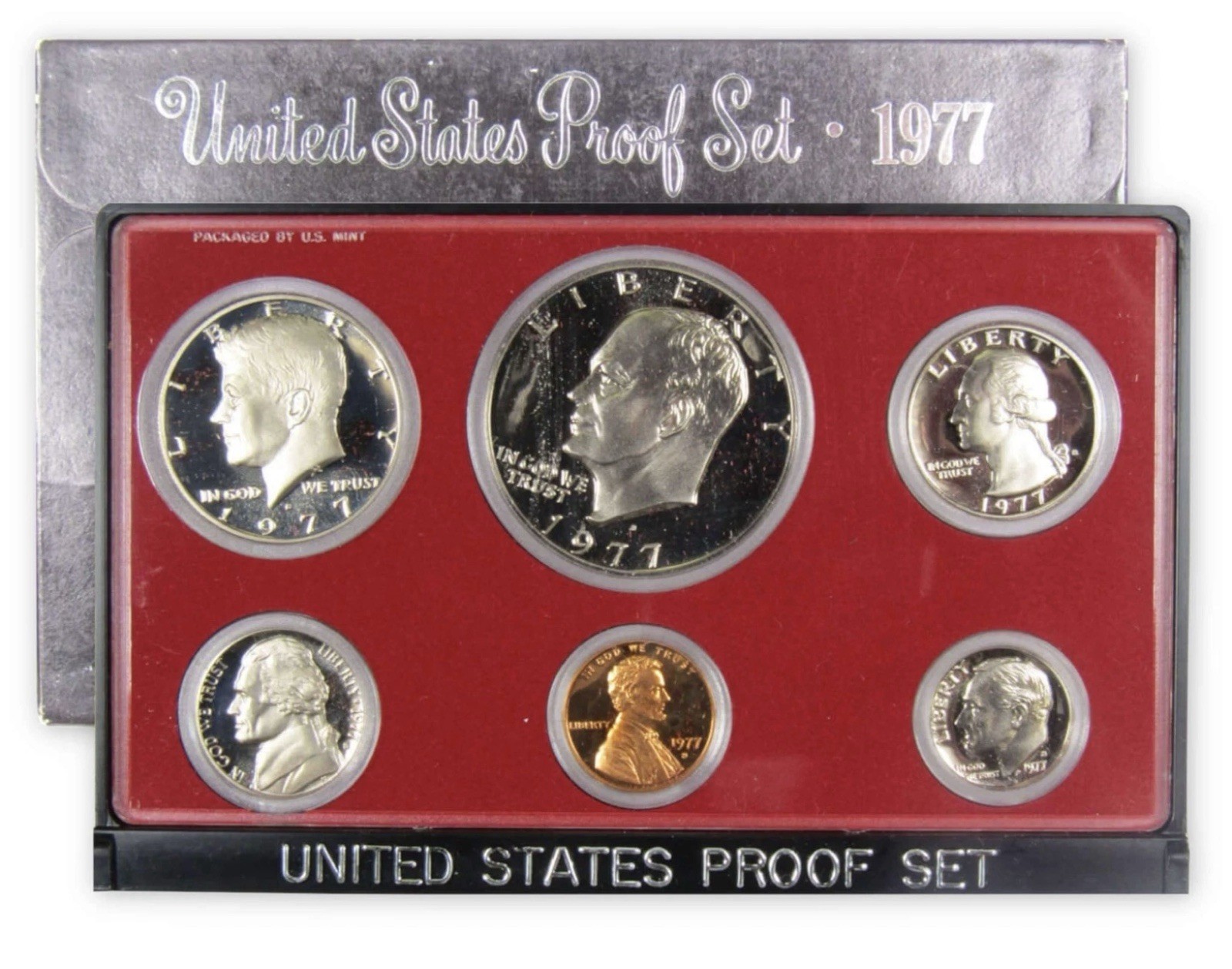 1977 Clad Proof Set U.S. Mint Original Government Packaging OGP