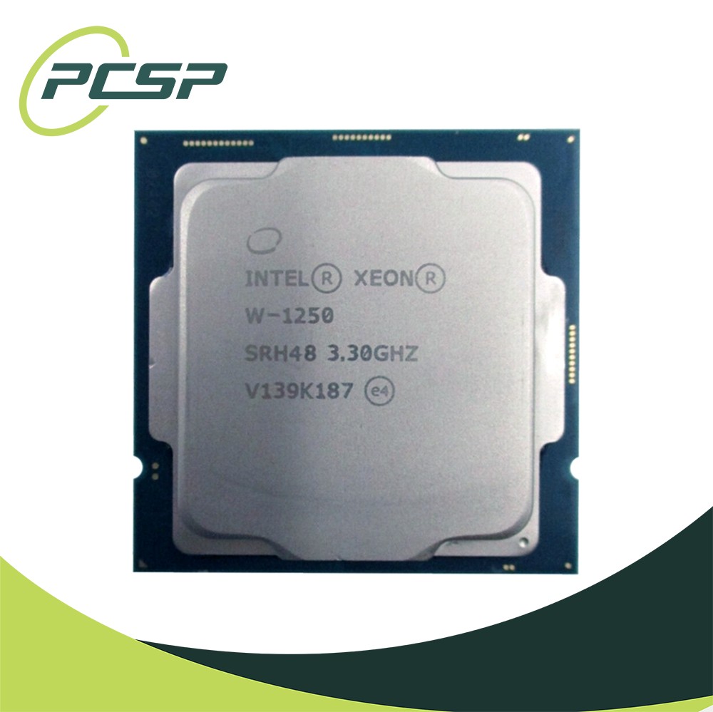 Intel Xeon W-1250 SRH48 3.30GHz 6-Core 12MB FCLGA1200 CPU Processor