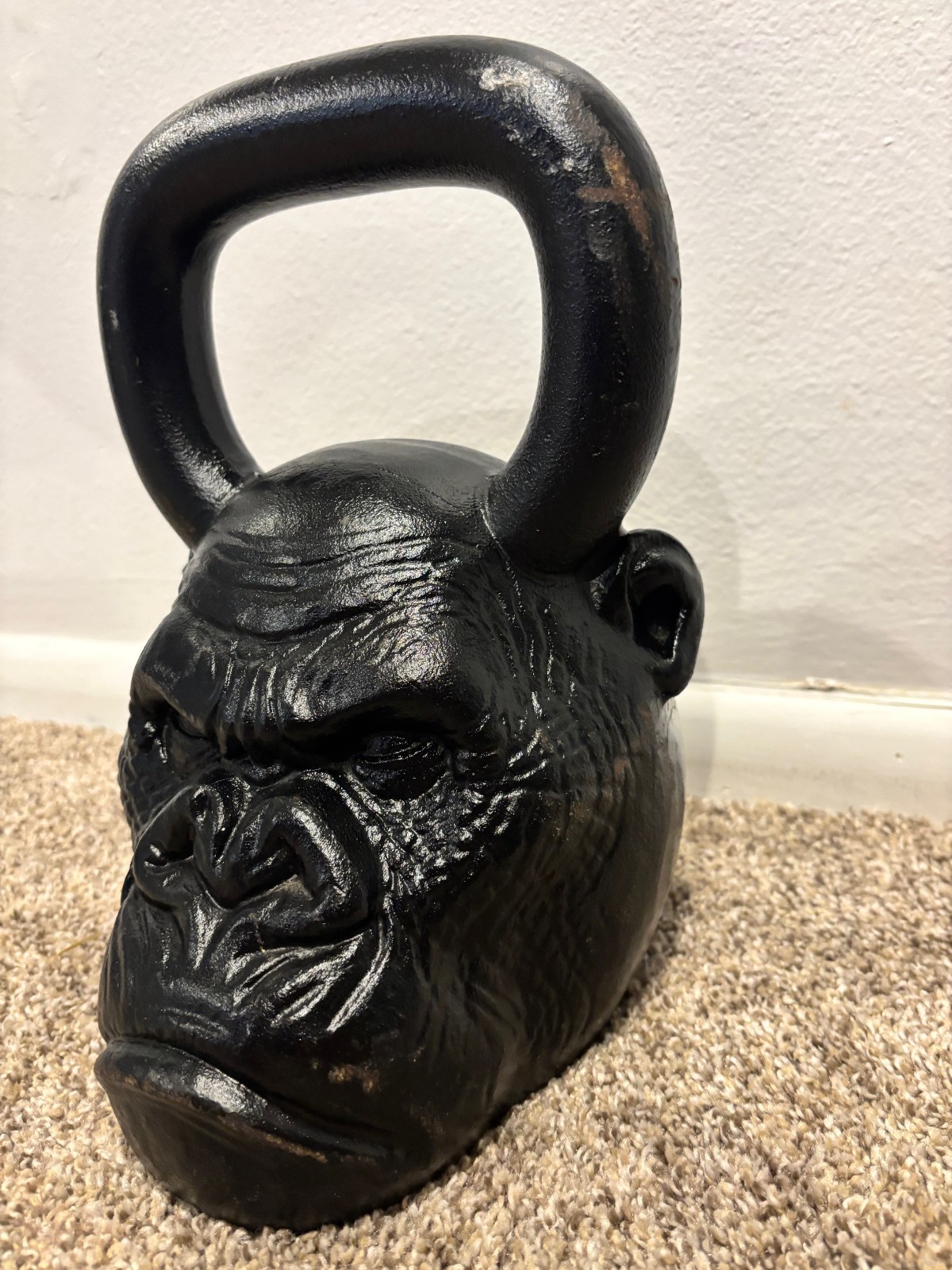 Onnit Primal Gorilla 72 LBS (2 Pood) Kettlebell Black