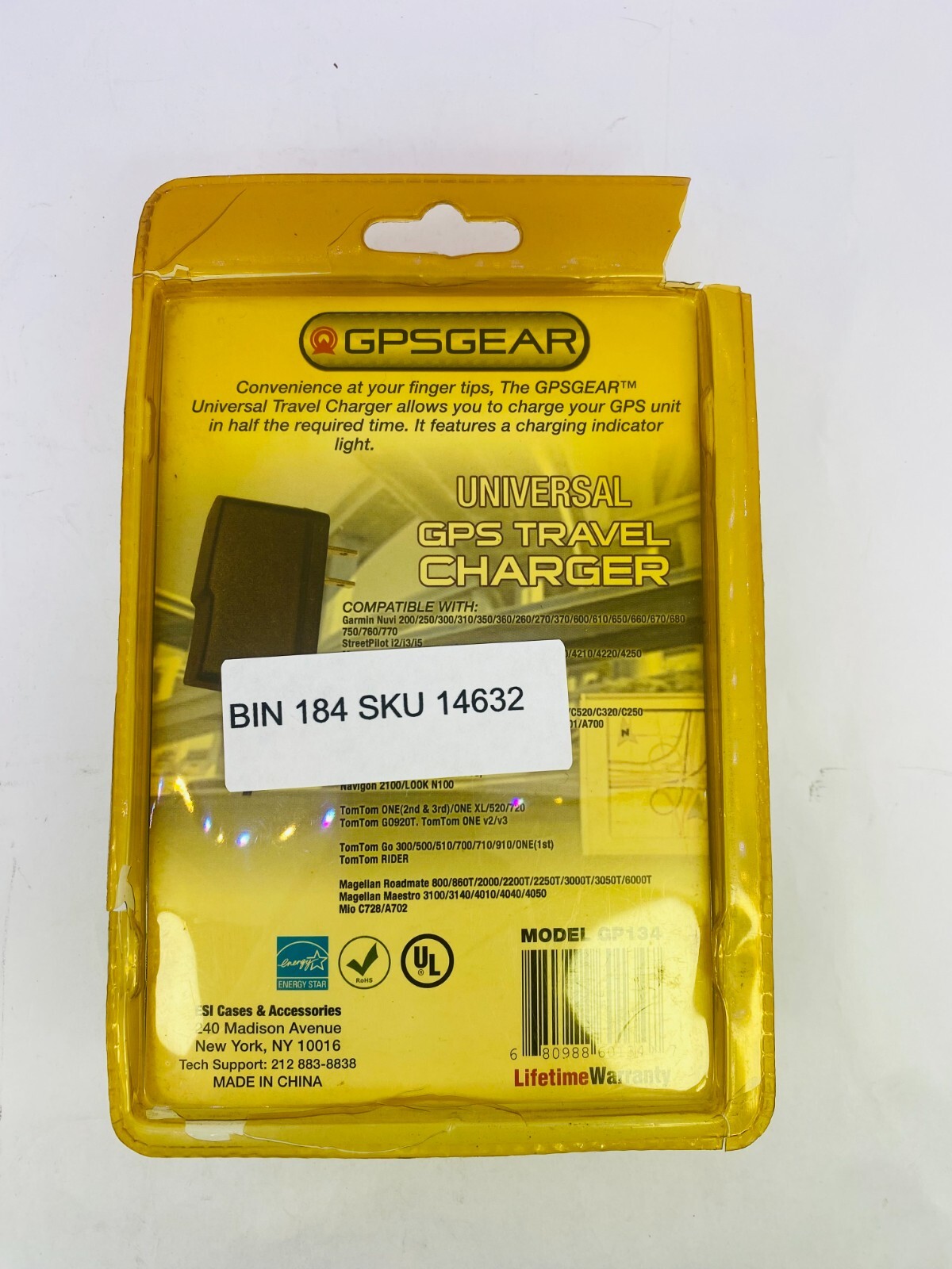 GPS Gear GP134 Universal GPS Travel Charger
