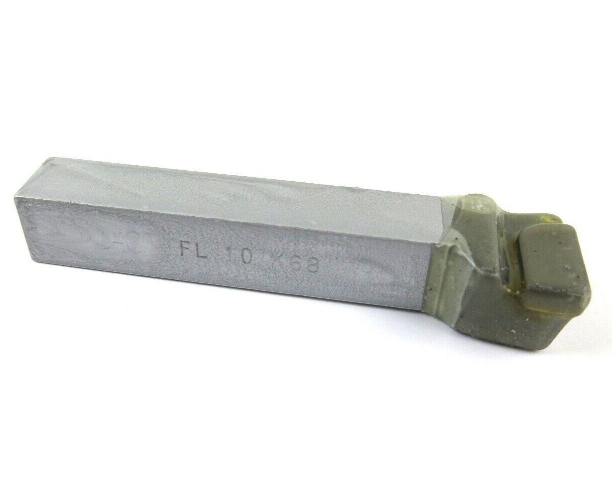 1pc ACT FL-10 K68 Grade Carbide Brazed Lathe Tool Bit 0° Offset Edge 5/8" Shank