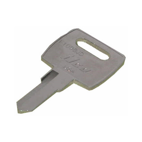 Ilco F1098JD Nickel/ Brass John Deere Lockset Key - Quantity 10