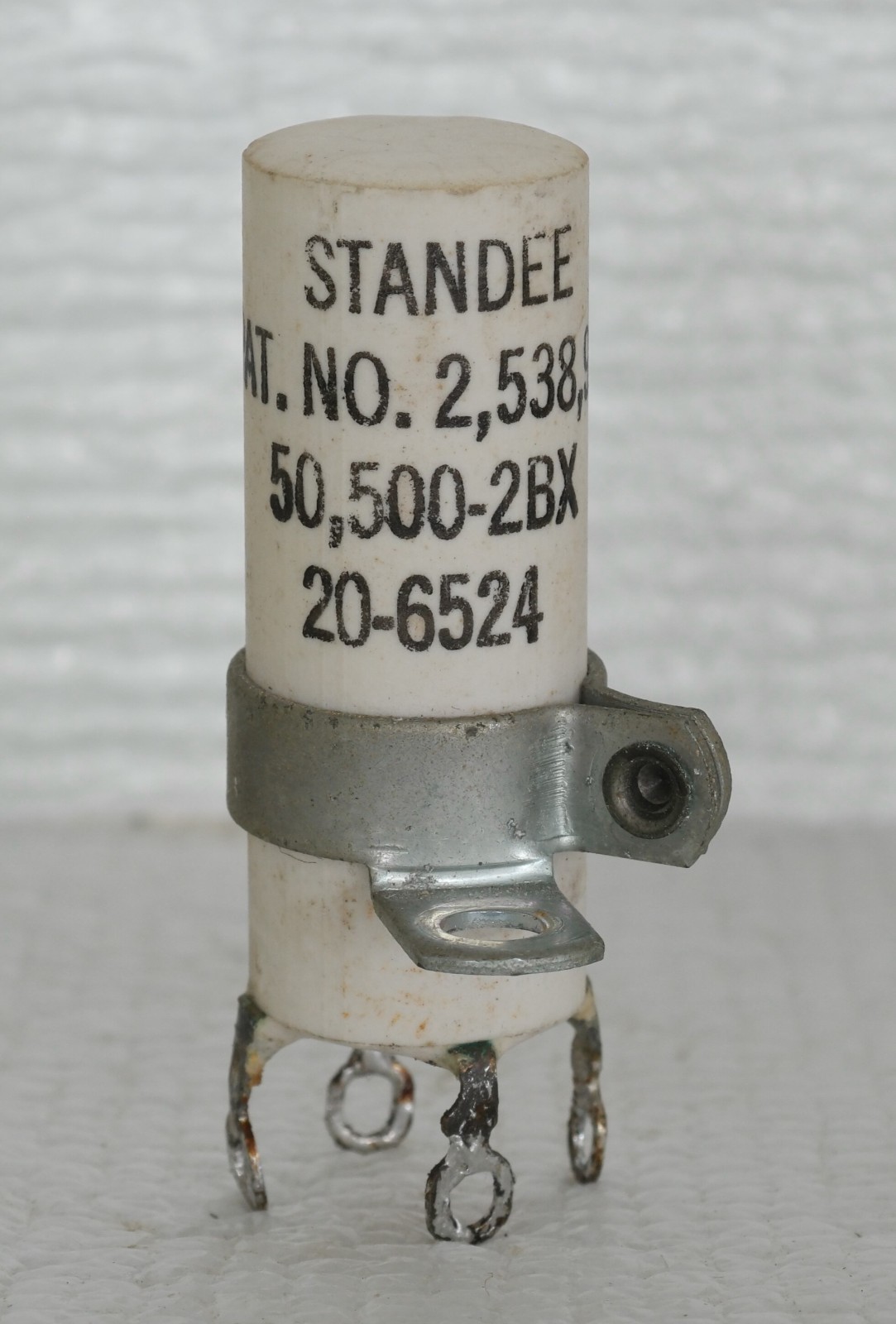 Fisher 49A Power Amp Part : Dual Wirewound Resistor 15+10 Ohms ( R50500-2BX )
