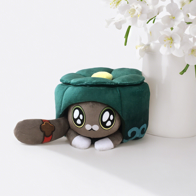 Honkai: Star Rail Qingque Decoration Cat Cushion Plush Doll Anime Stuffed Toy
