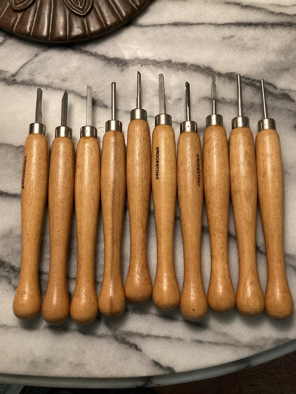 Brookstone Wood Carving Tools (10)