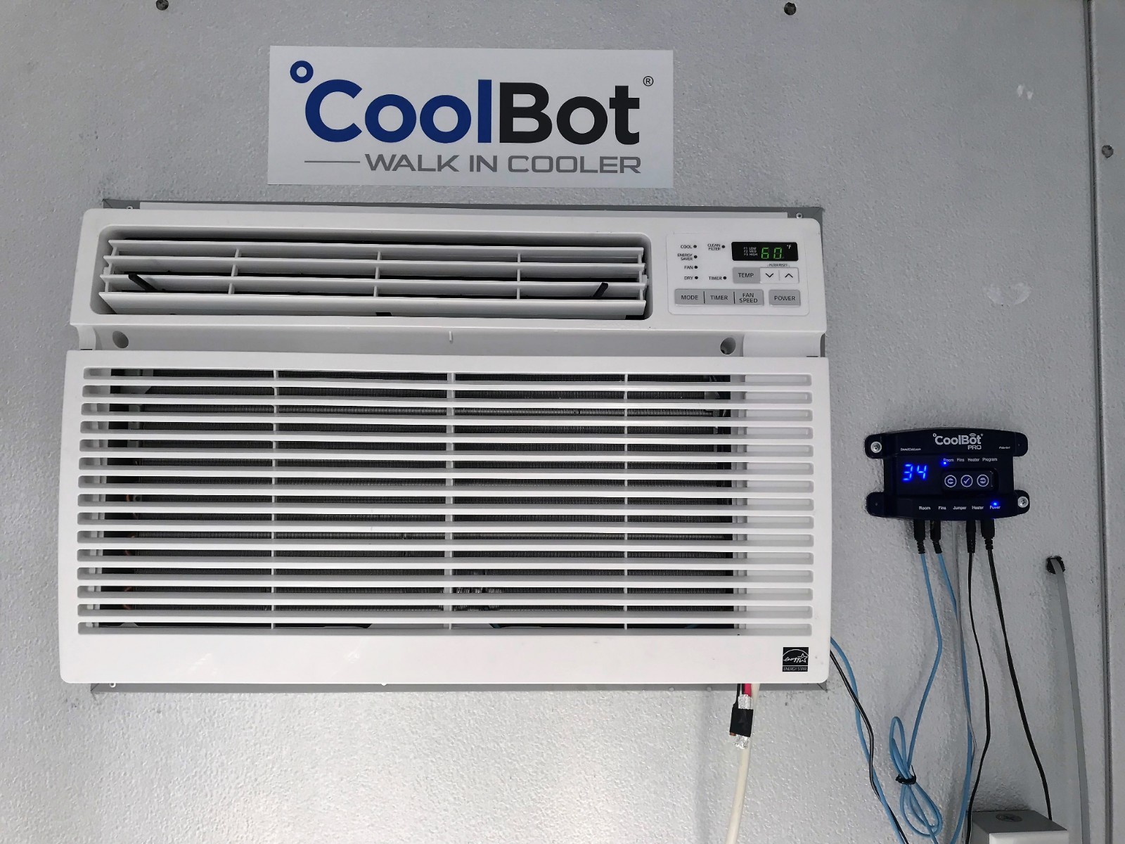 CoolBot Pro - Walk-in Cooler Temperature Controller with WiFi Connectivity