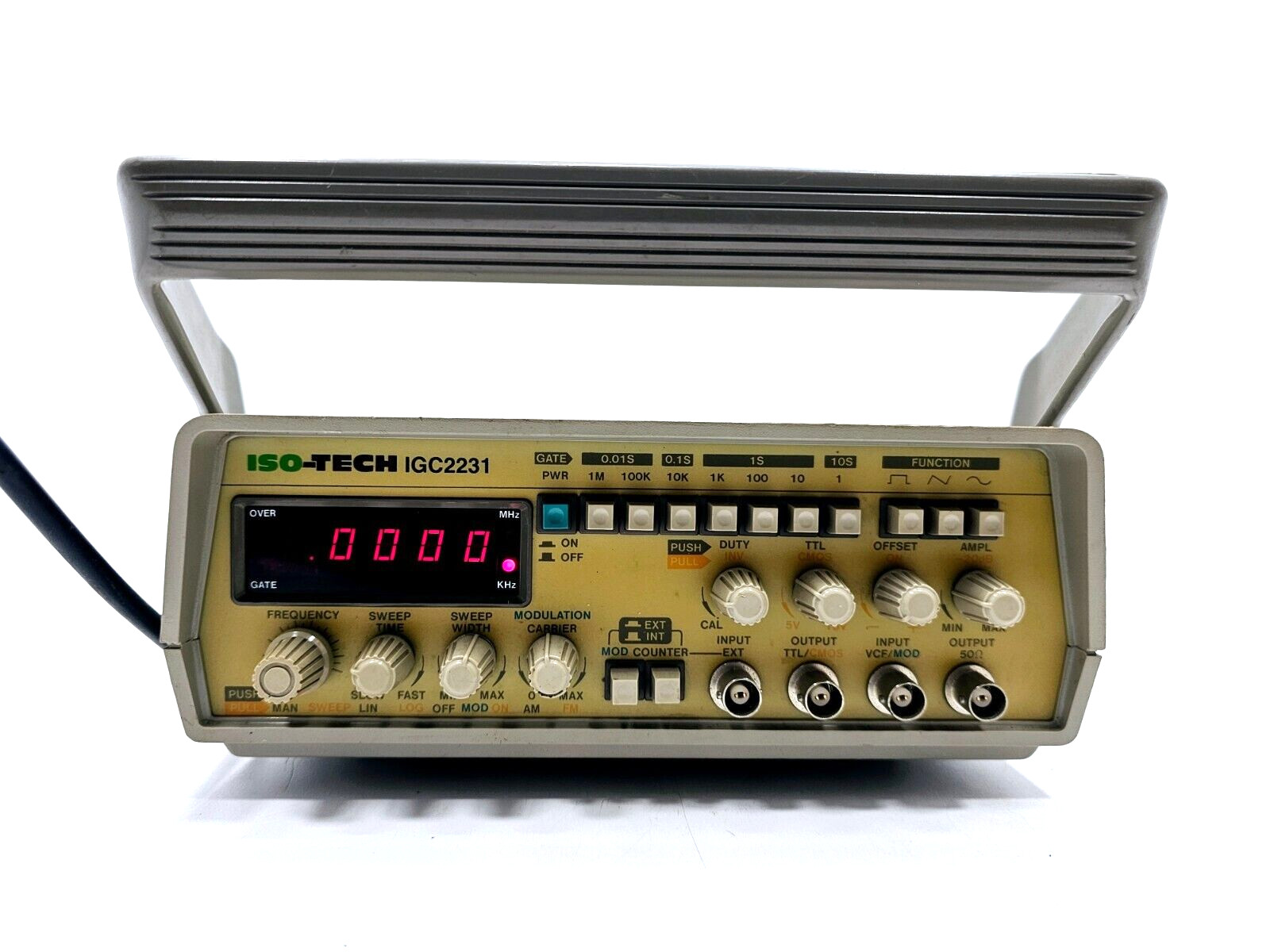 IGC2231 ISO-TECH FREQUENCY SIGNAL GENERATOR FUNCTION GENERATOR