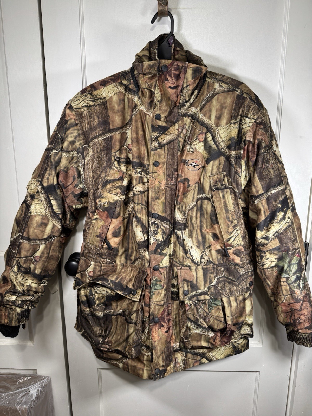 Red Head Cold Weather System Bone Dry Camo Hunting Coat Jacket No Hood Size Med