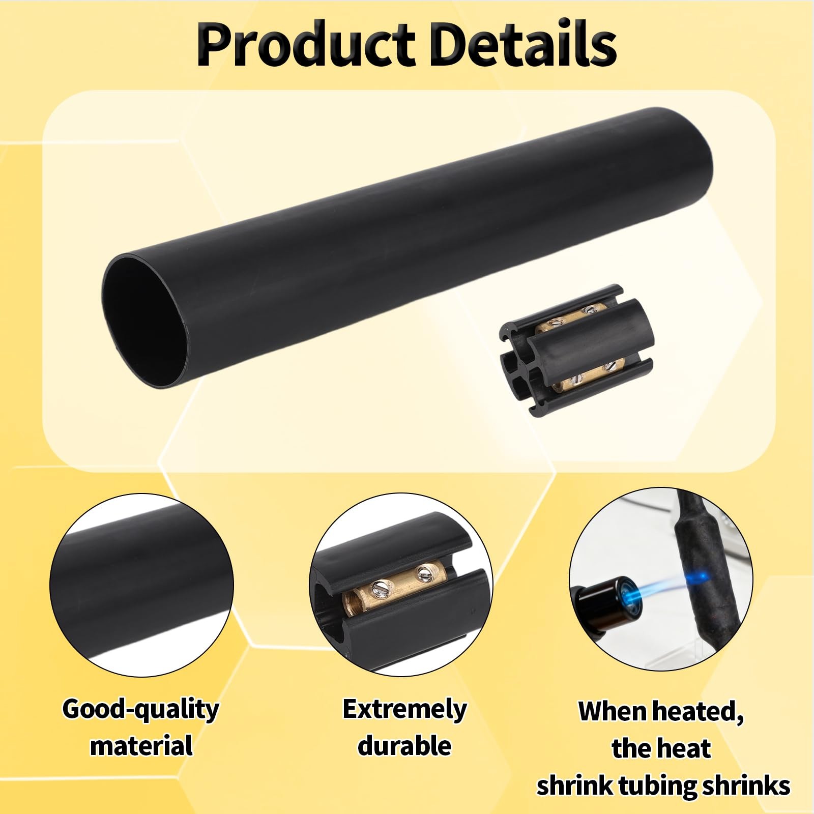 2 Sets Underground Line Wire Splicing Kit, Including Connectors Heat Shrink T...