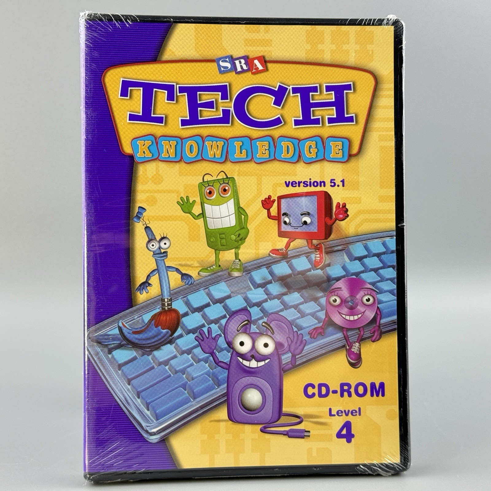 SRA TechKnowledge CD-ROM Local Area Network Level 4 - McGraw Hill - Brand New