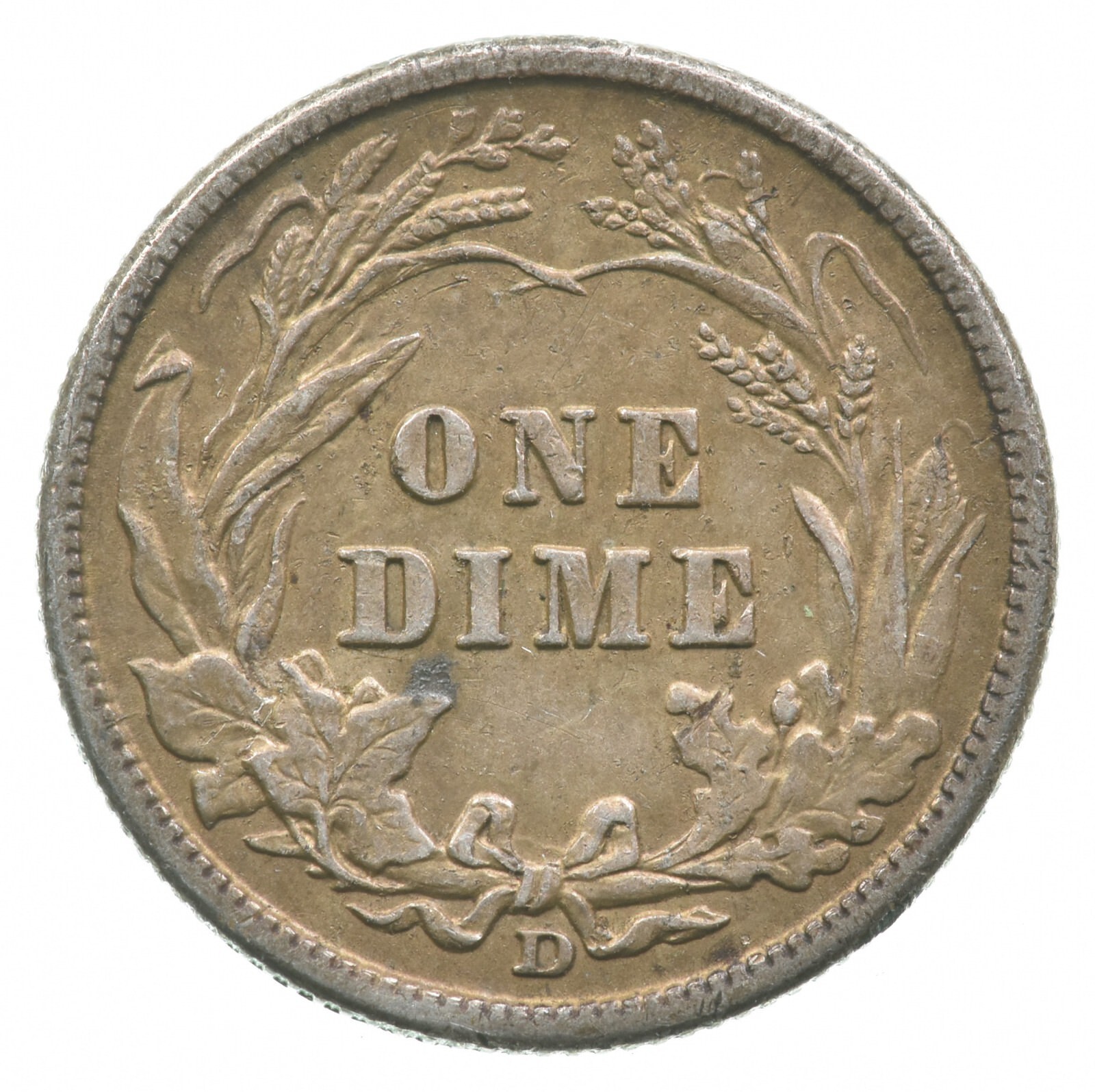 1912-D Barber Dime *8334
