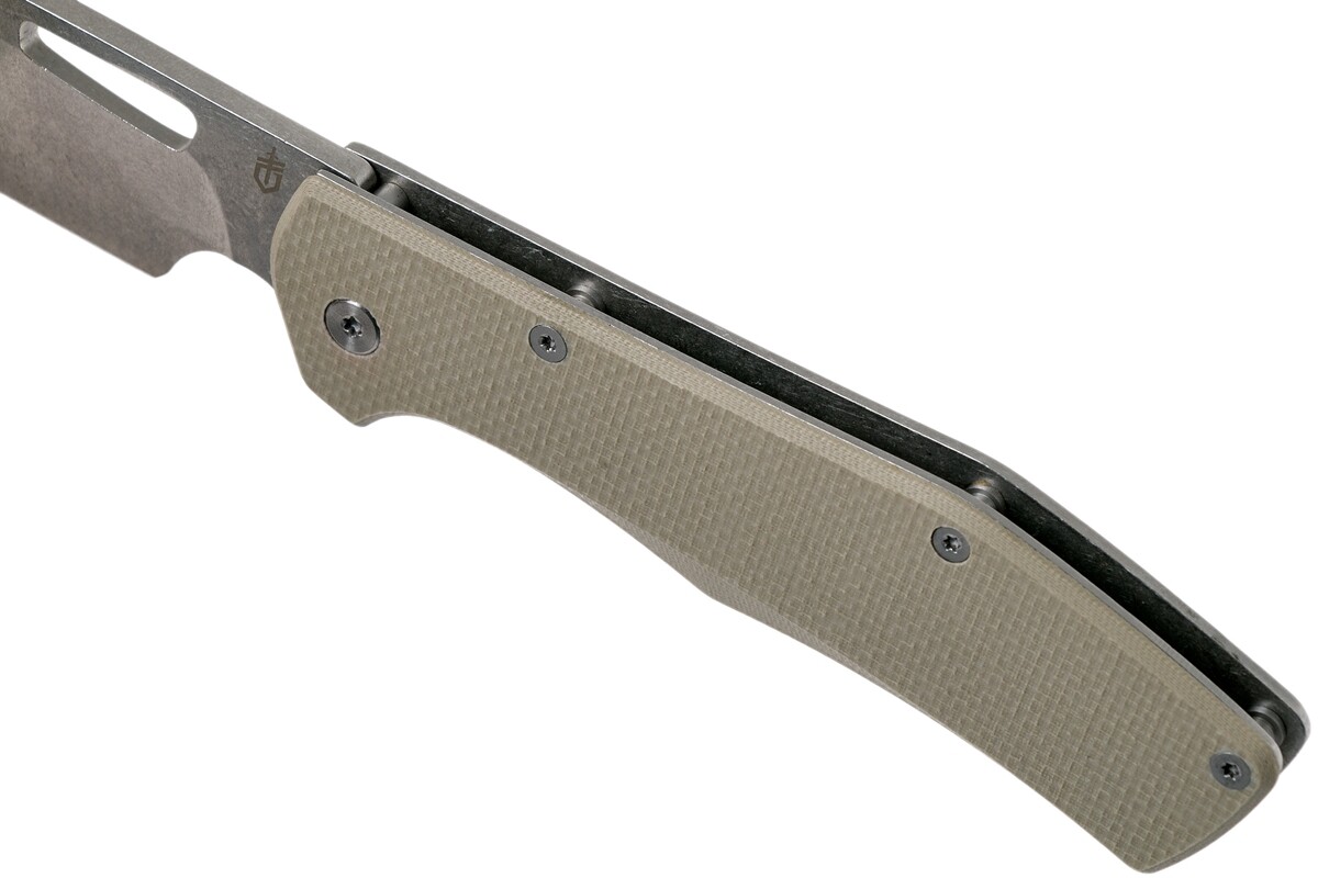 Gerber Flatiron Folding Cleaver Knife - Desert Tan GE31003476