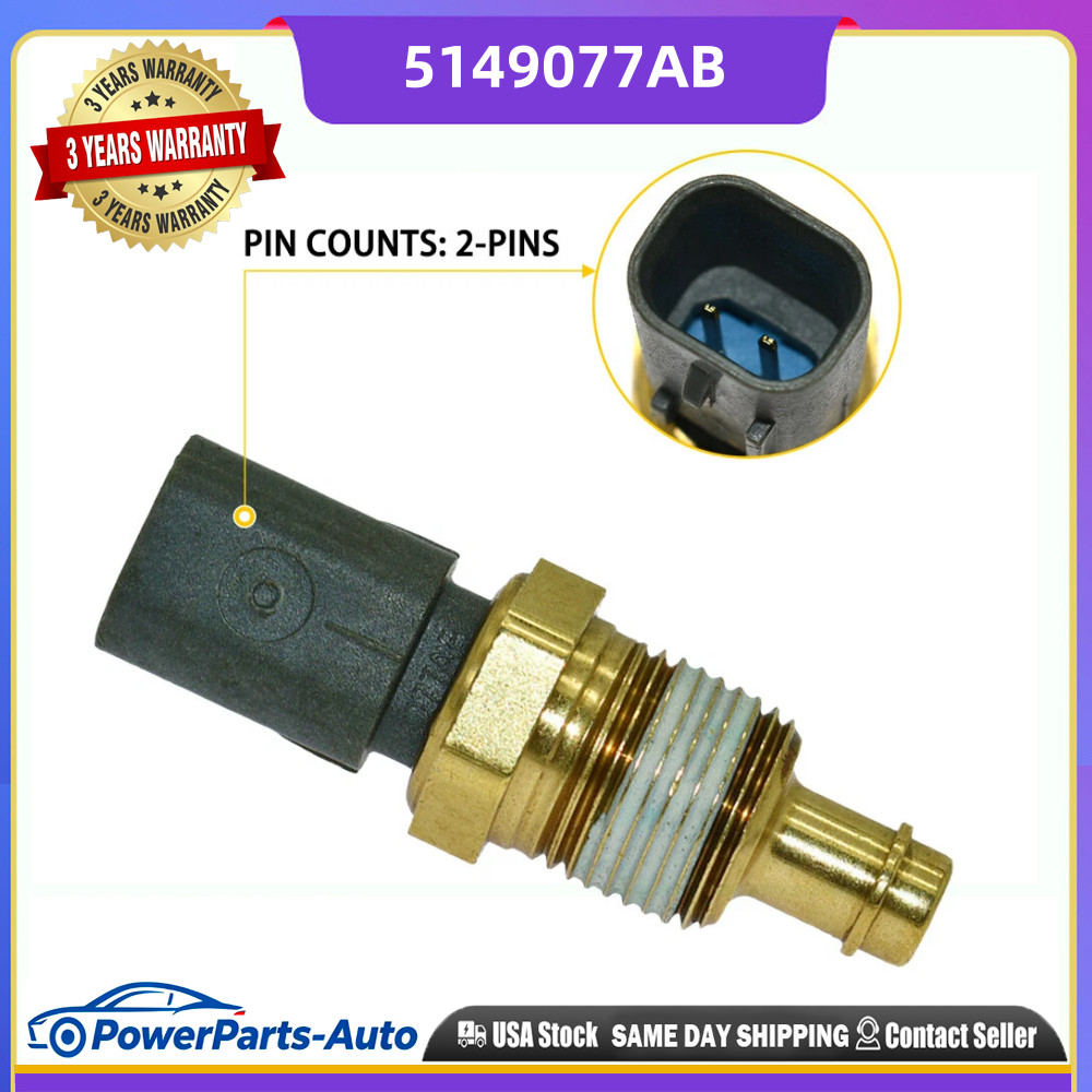 Engine Coolant Water Temp Temperature Sensor For Chrysler Dodge Jeep 5149077AB