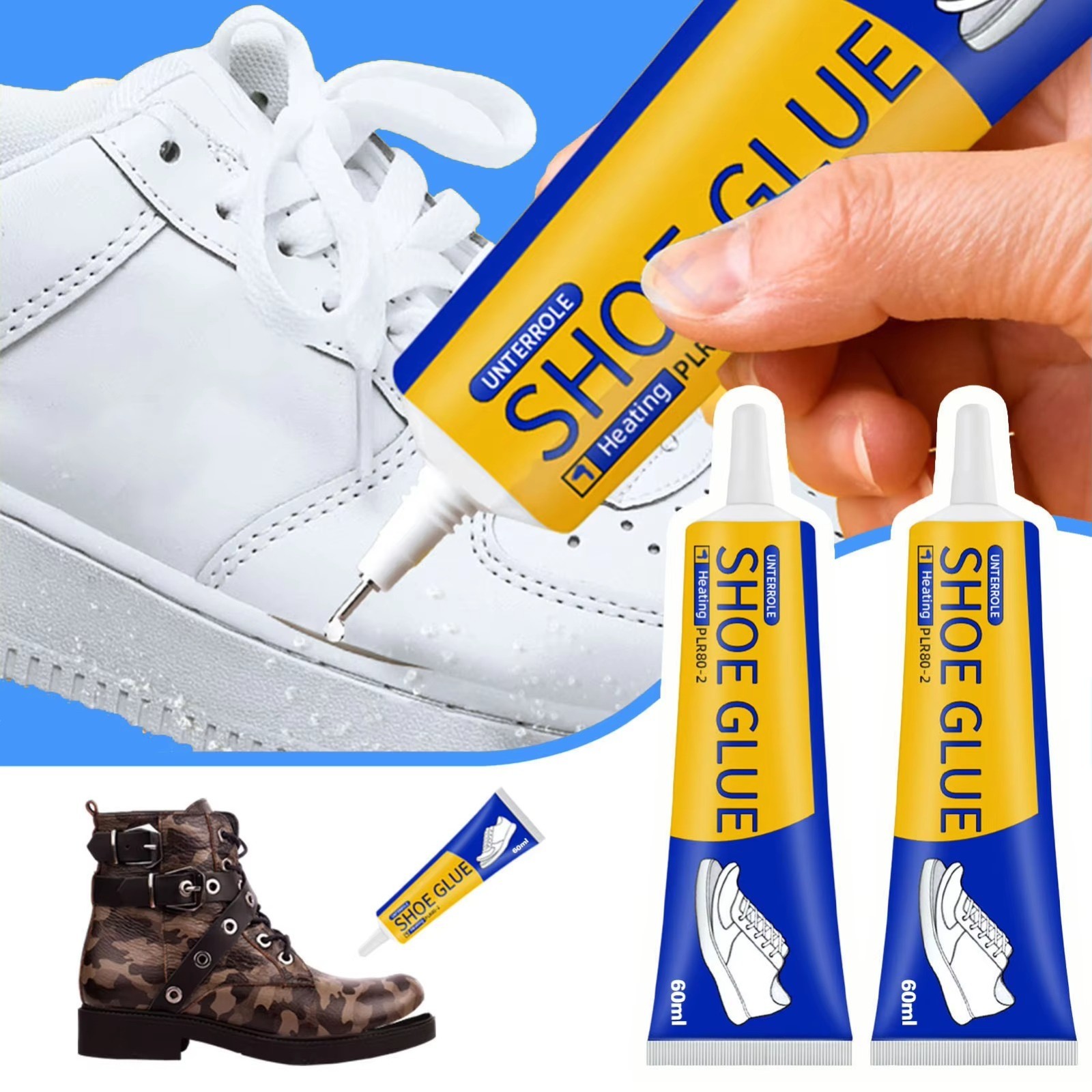 Super Strong Shoe Repair Glue Waterproof Adhesive for Sneakers Boots Leather****