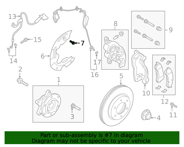 Genuine Ford Splash Shield Screw W711354-S437