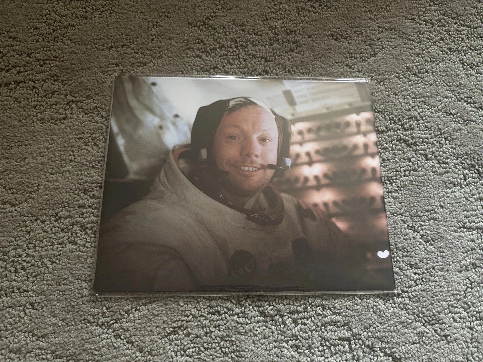 ASTRONAUT NEIL ARMSTRONG APOLLO 11 after Walking on Moon Photo Picture 8x10