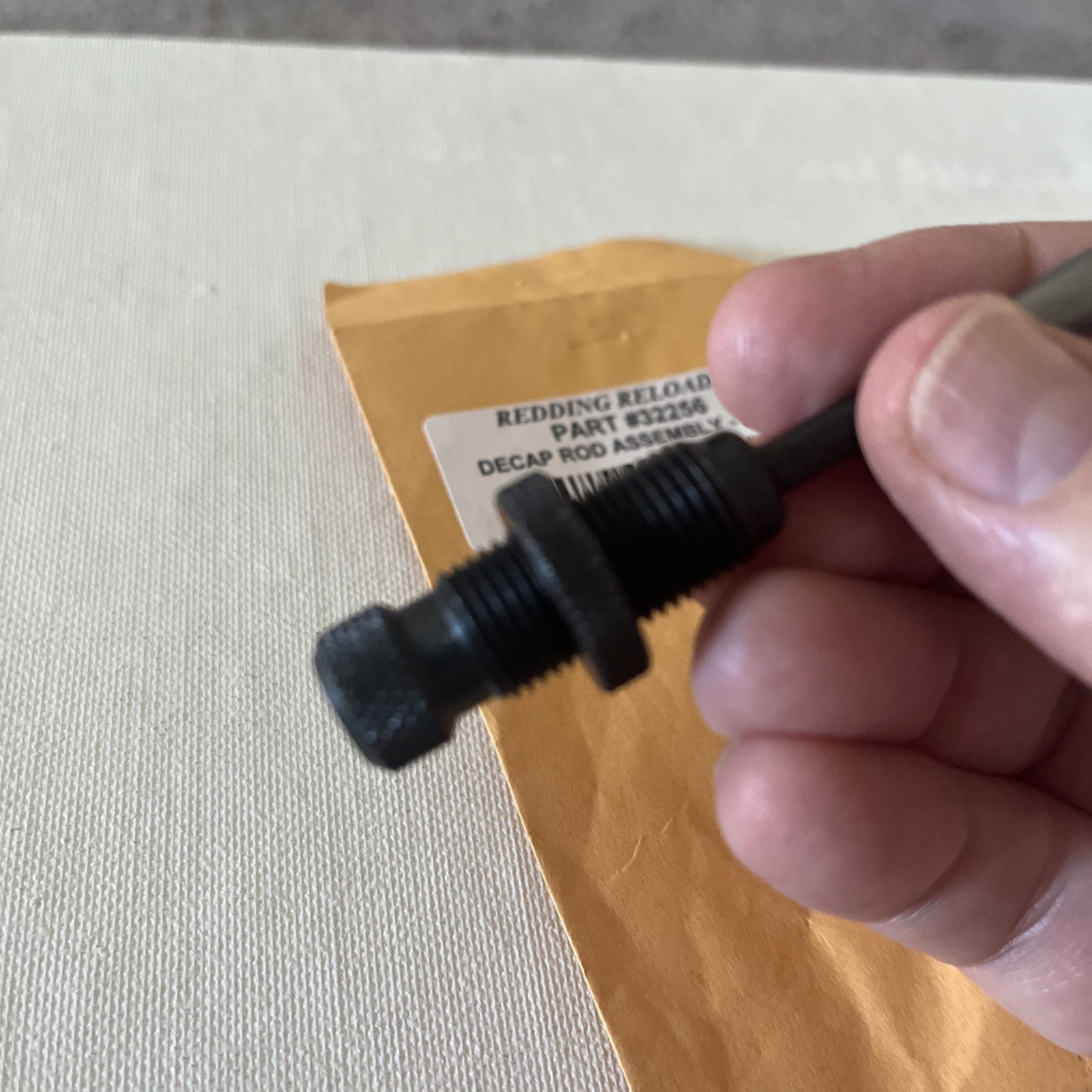 32256 REDDING RELOADING DECAPPING ROD ASSEMBLY 25 CALIBER